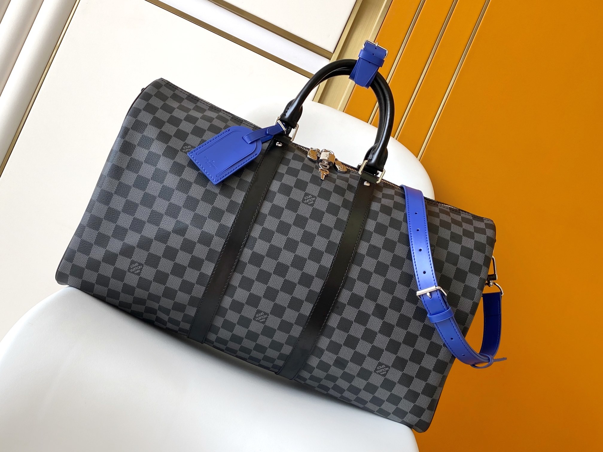 [LOUIS VUITTON-루이비통] 루이비통 다미에 반둘리에 N00096