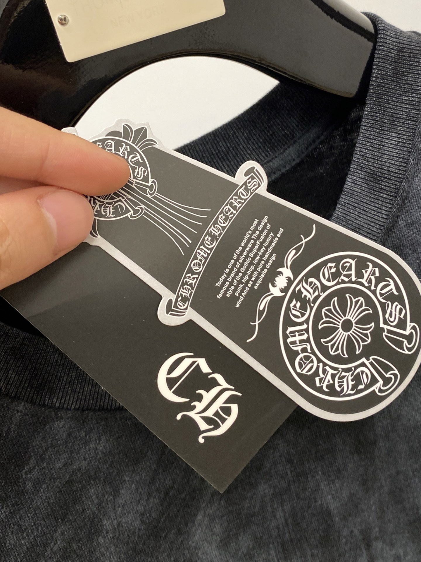 [CHROM HEARTS -크롬하츠] 크롬하츠 빈티지 남성 반팔 티셔츠