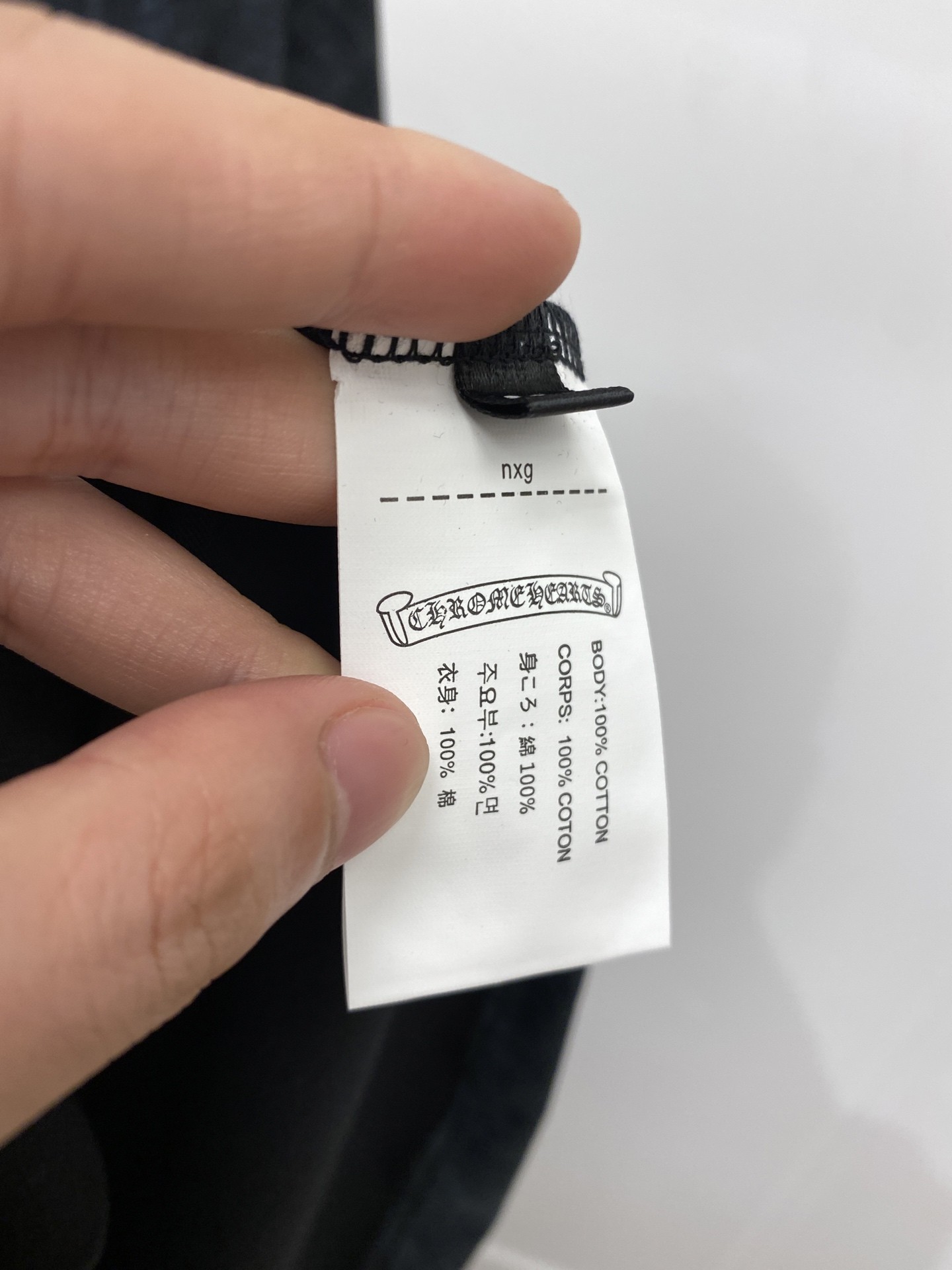 [CHROM HEARTS -크롬하츠] 크롬하츠 빈티지 남성 반팔 티셔츠