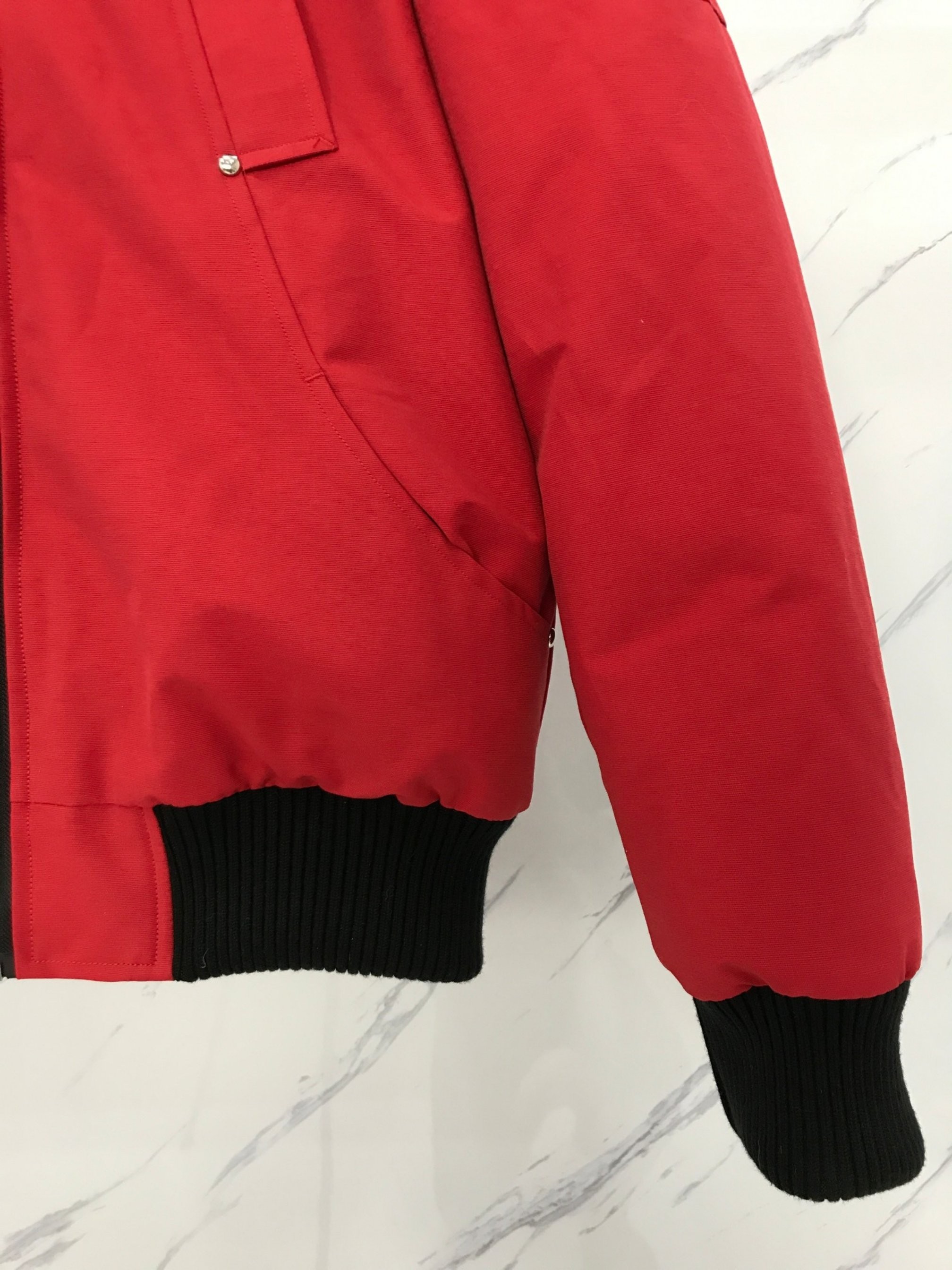 [Moose knuckles -무스너클 ]   무스너클 발리스틱 봄버 재킷 레드