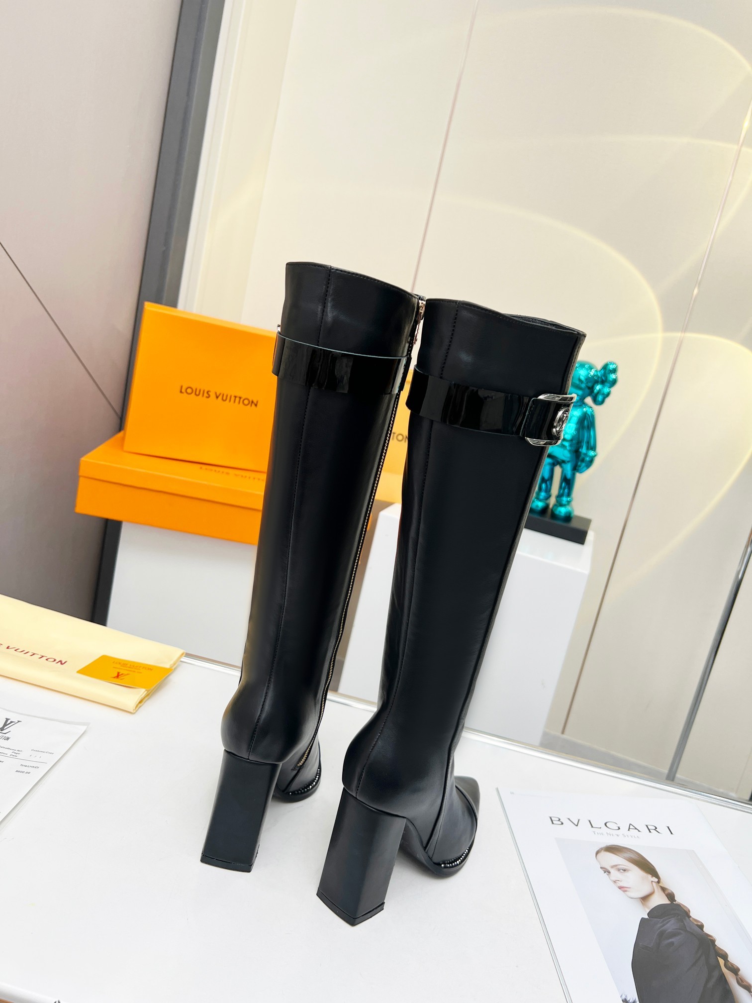 [LOUIS VUITTON-루이비통] 루이비통 지퍼 롱 부츠