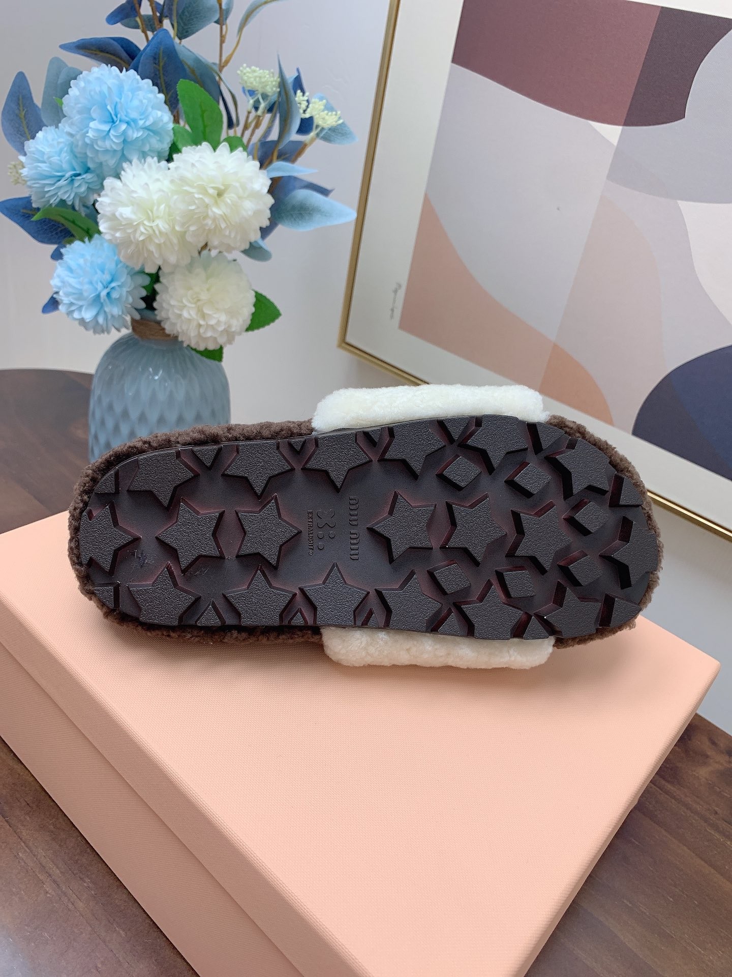 [MIU MIU-미우미우]   미우미우 털 슬리퍼