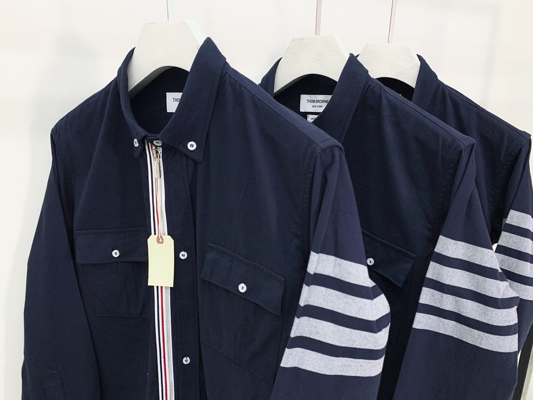 [TOM BROWNE -톰브라운 ] 톰브라운 사선완장 남성 셔츠