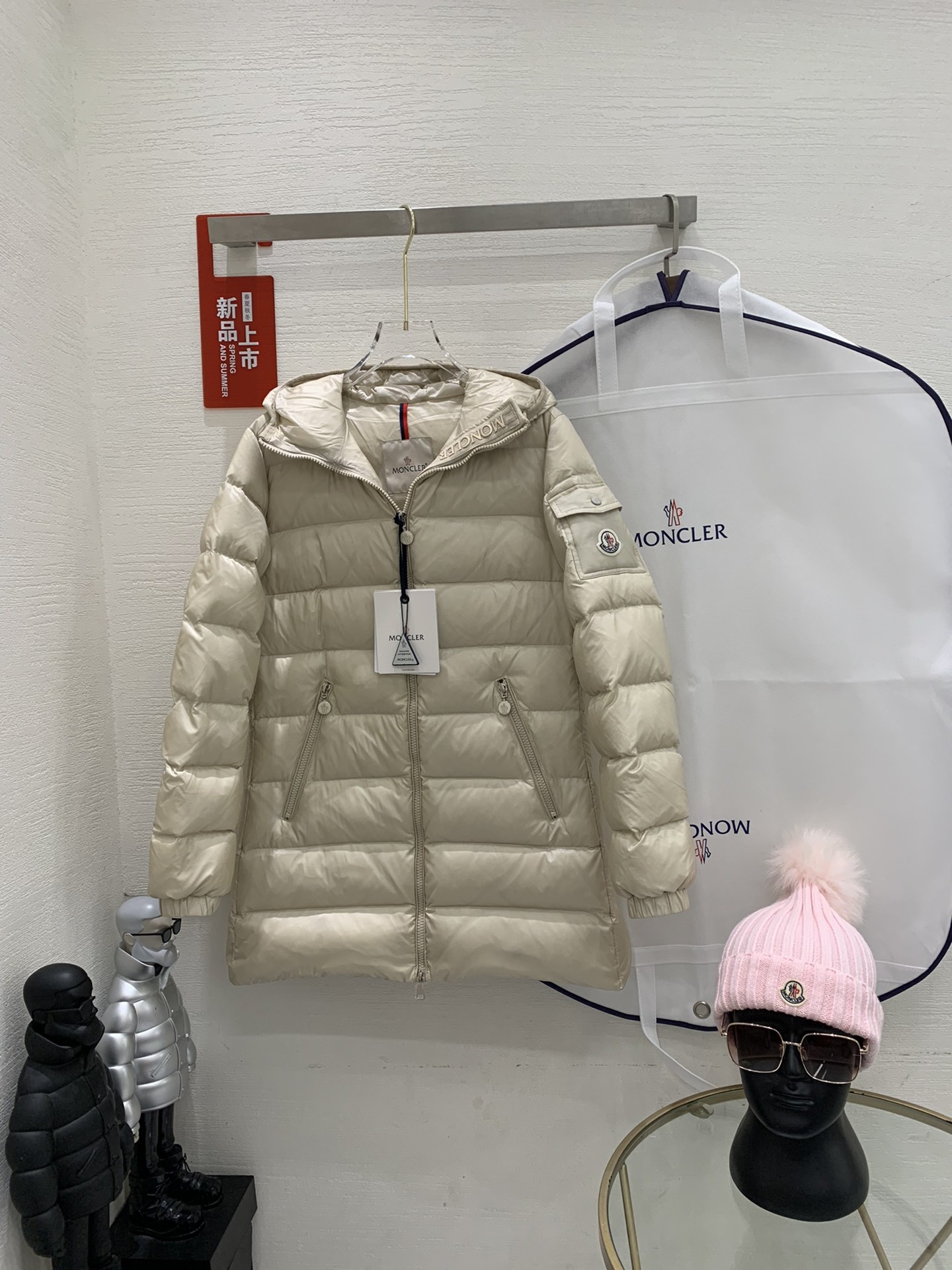 [MONCLER-몽클레어]  몽클레어 글레멘츠 여성 패딩