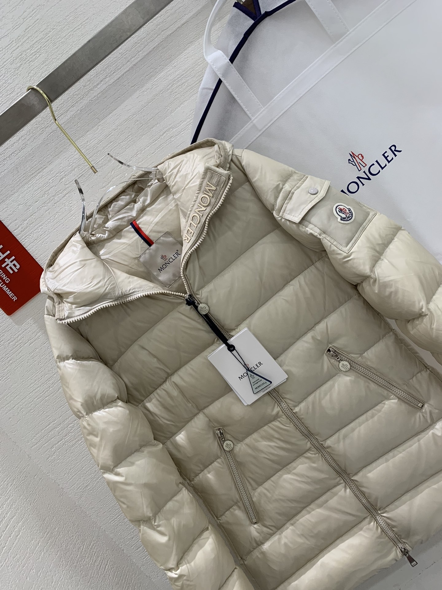 [MONCLER-몽클레어]  몽클레어 글레멘츠 여성 패딩