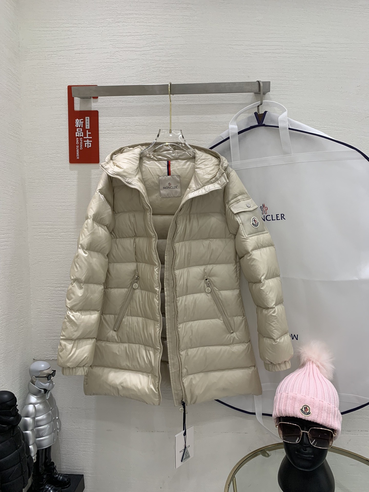 [MONCLER-몽클레어]  몽클레어 글레멘츠 여성 패딩