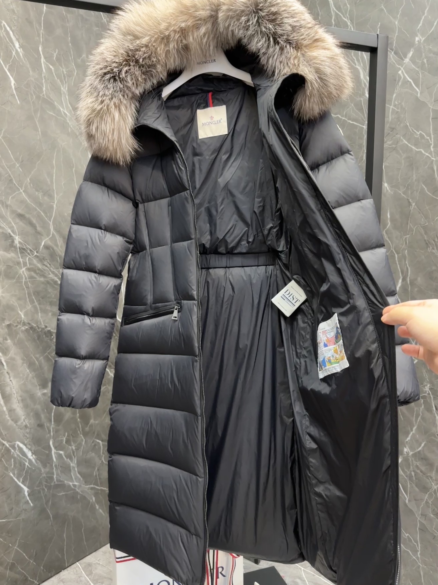 [MONCLER-몽클레어] 몽클레어 보에딕 롱 패딩