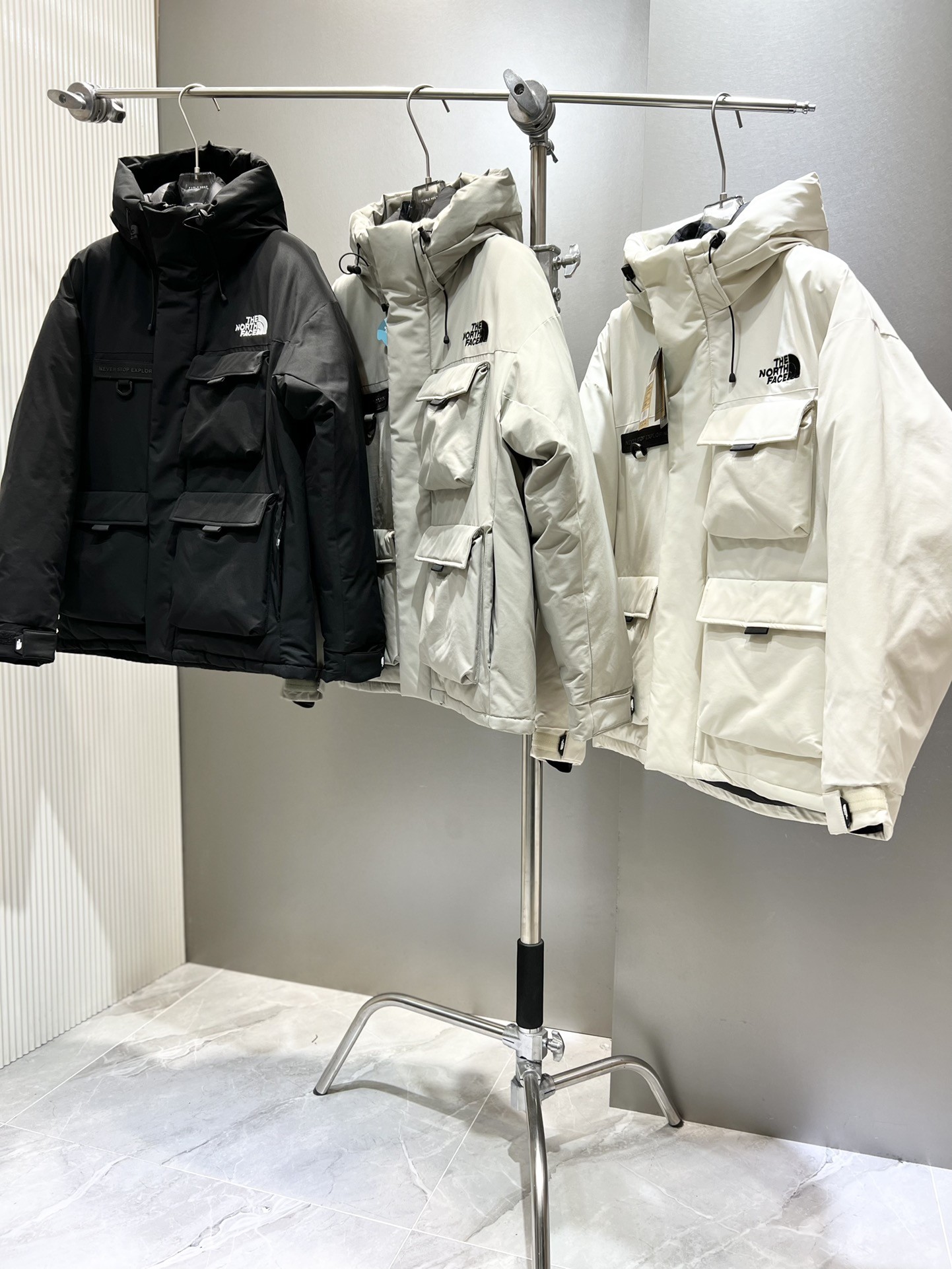 [THE NORTH  FACE ] 노스페이스 에코 폴라 다운 패딩