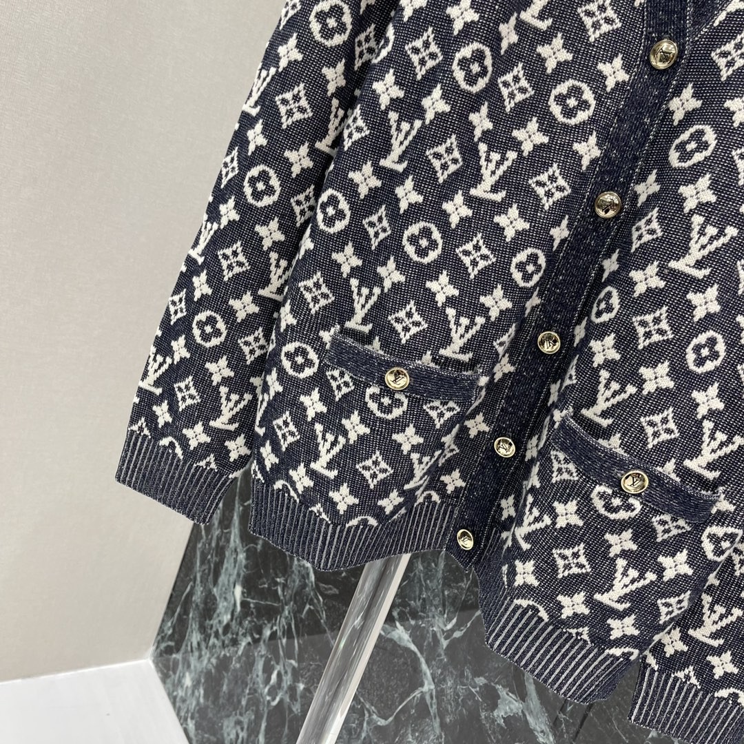 [LOUIS VUITTON-루이비통] 루이비통 모노그램 니트 가디건