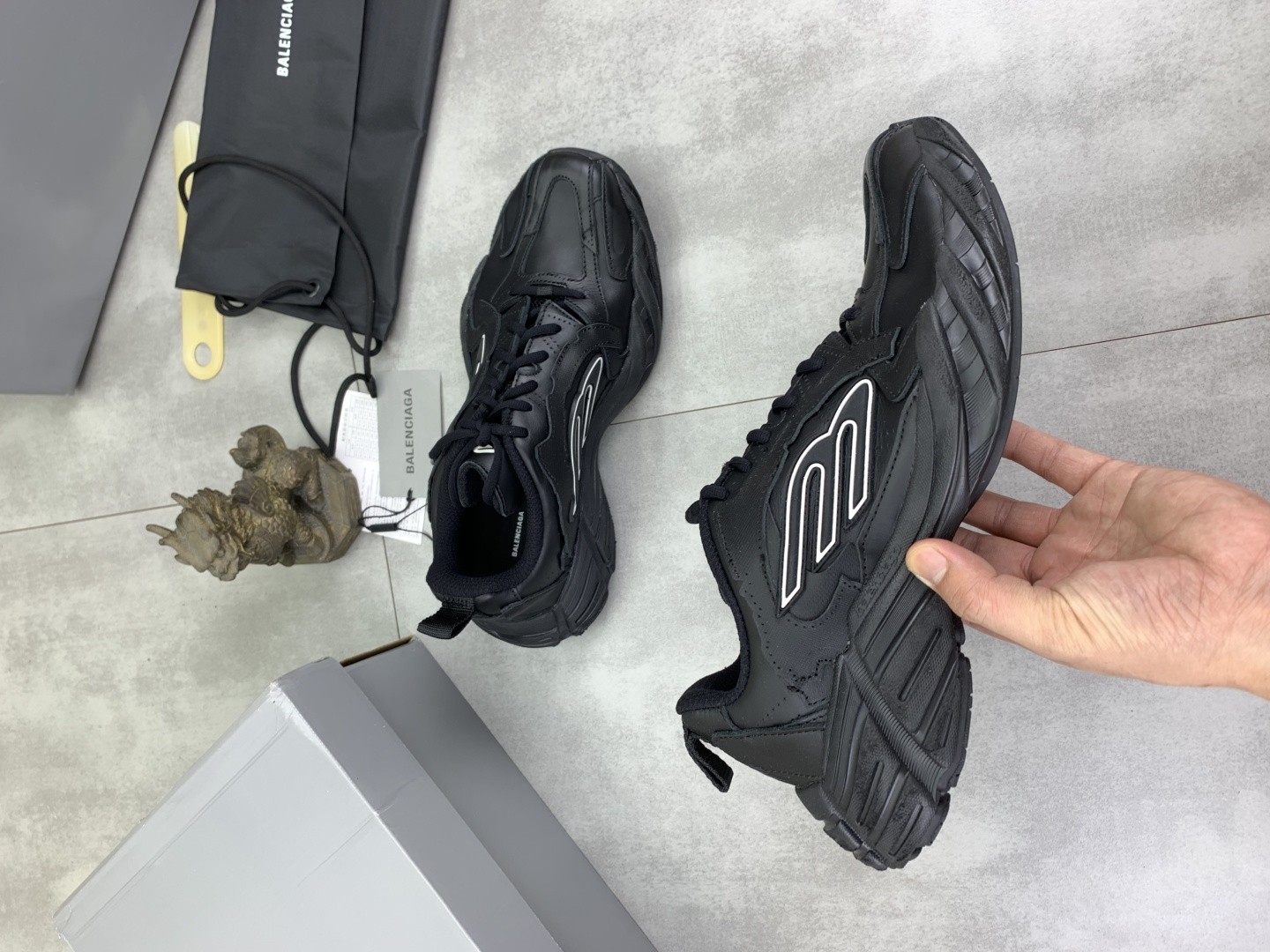 [BALENCIAGA-발렌시아가 ] 발렌시아가 먼데이슈즈 블랙