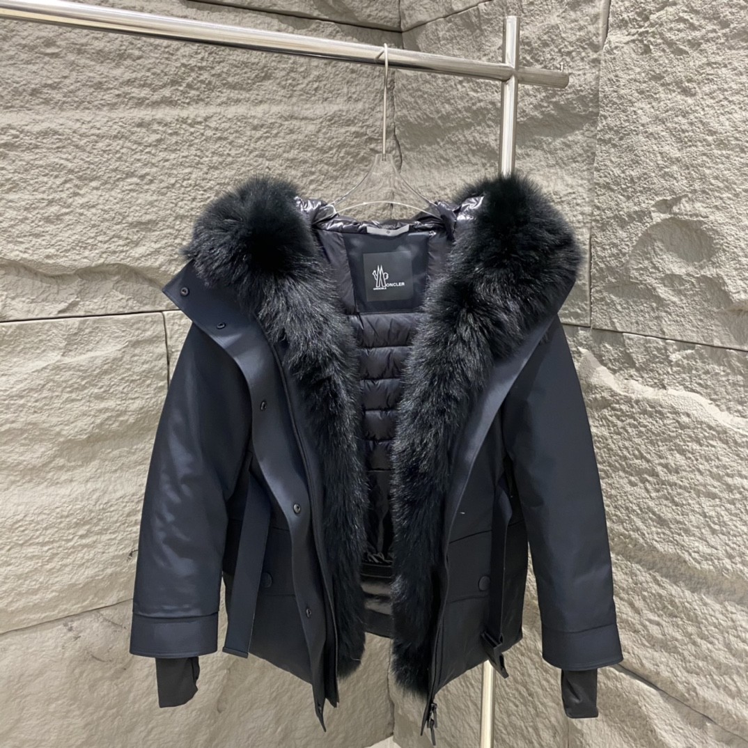 [MONCLER-몽클레어] 몽클레어 폭스퍼 패딩