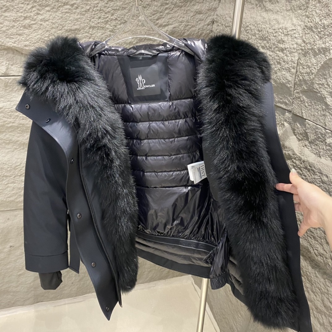 [MONCLER-몽클레어] 몽클레어 폭스퍼 패딩