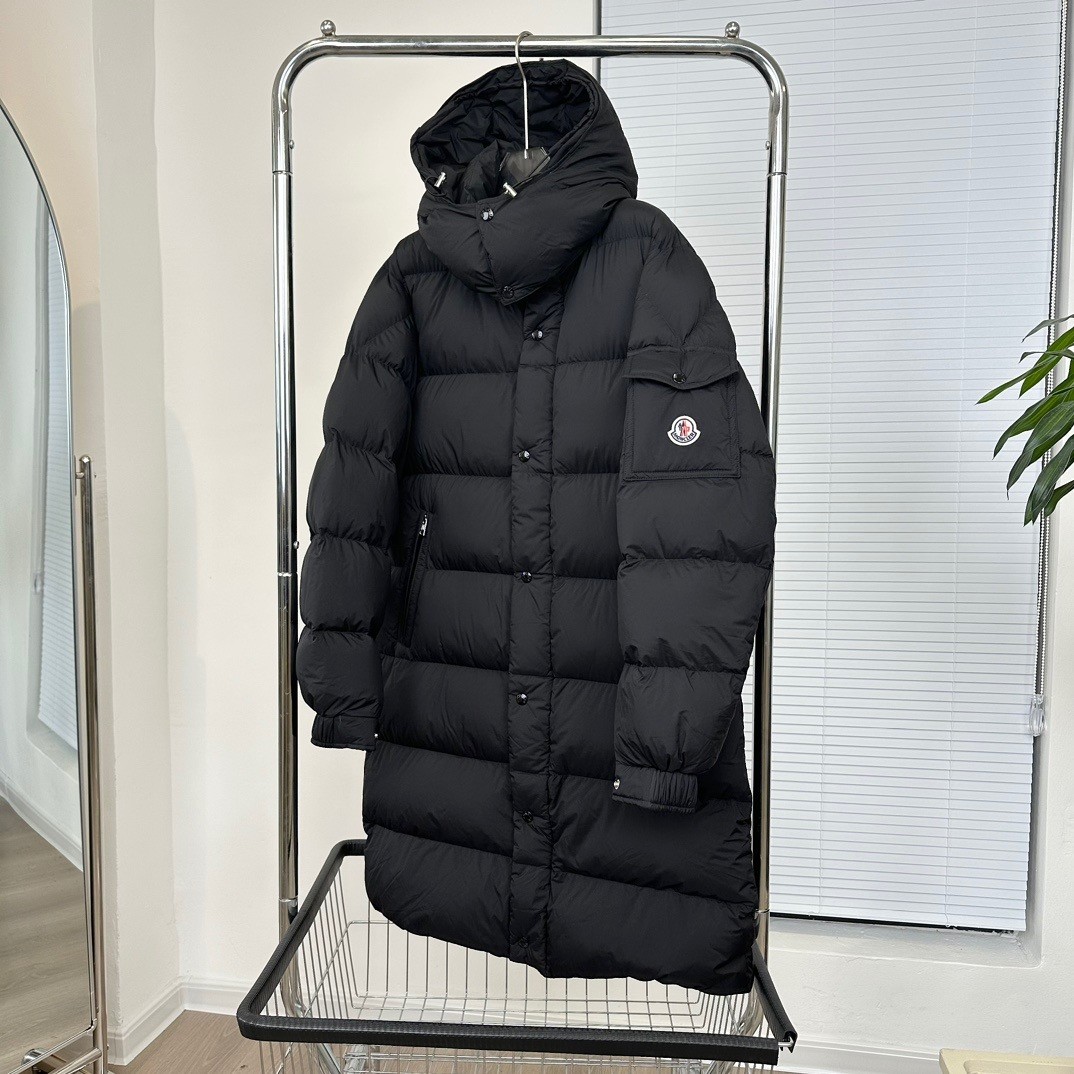 [MONCLER-몽클레어] 몽클레어 하노베리안남성  롱 패딩
