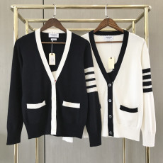 [TOM BROWNE -톰브라운 ] 톰브라운 헥터 인타르시아 가디건 여성