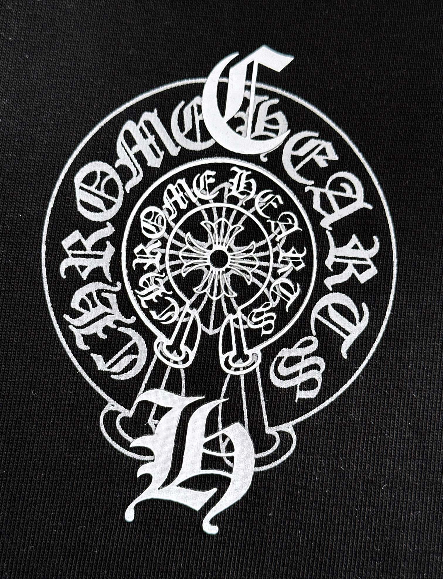 [CHROM HEARTS -크롬하츠] 크롬하츠 로고 코튼 반팔티