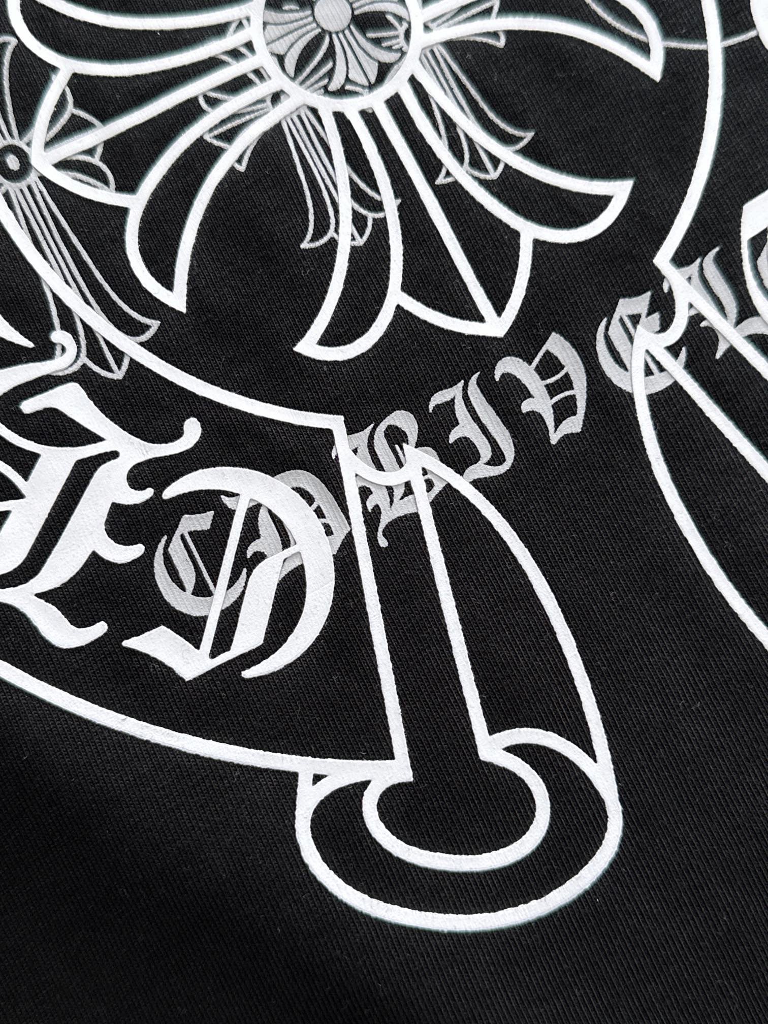 [CHROM HEARTS -크롬하츠] 크롬하츠 로고 코튼 반팔티