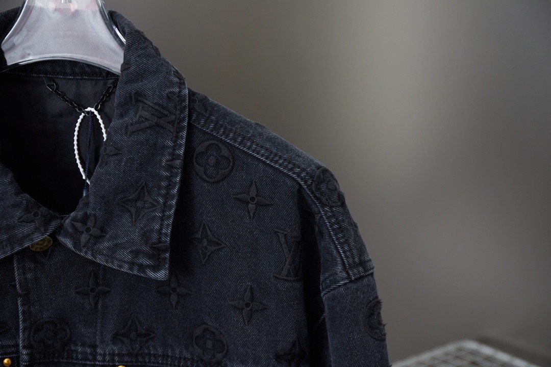 [LOUIS VUITTON-루이비통] 루이비통 캐주얼 스타리 그라데이션 데님 재킷