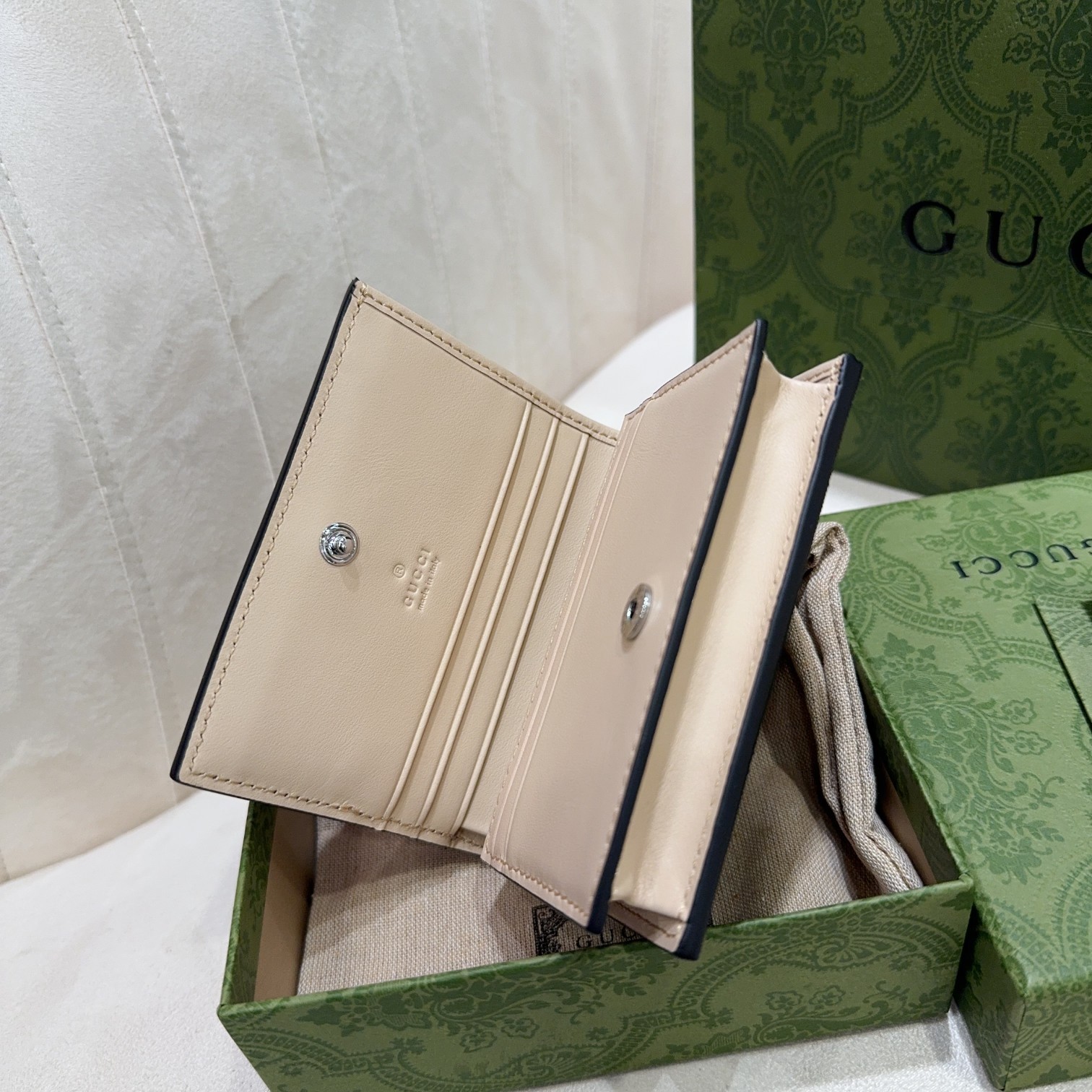 [GUCCI-구찌] 구찌 GG 마몽 마몬트 여성지갑