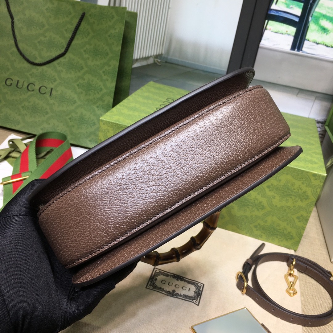 [DIOR-디올] 구찌 뱀부 1947 점보 GG 스몰 탑 핸들백