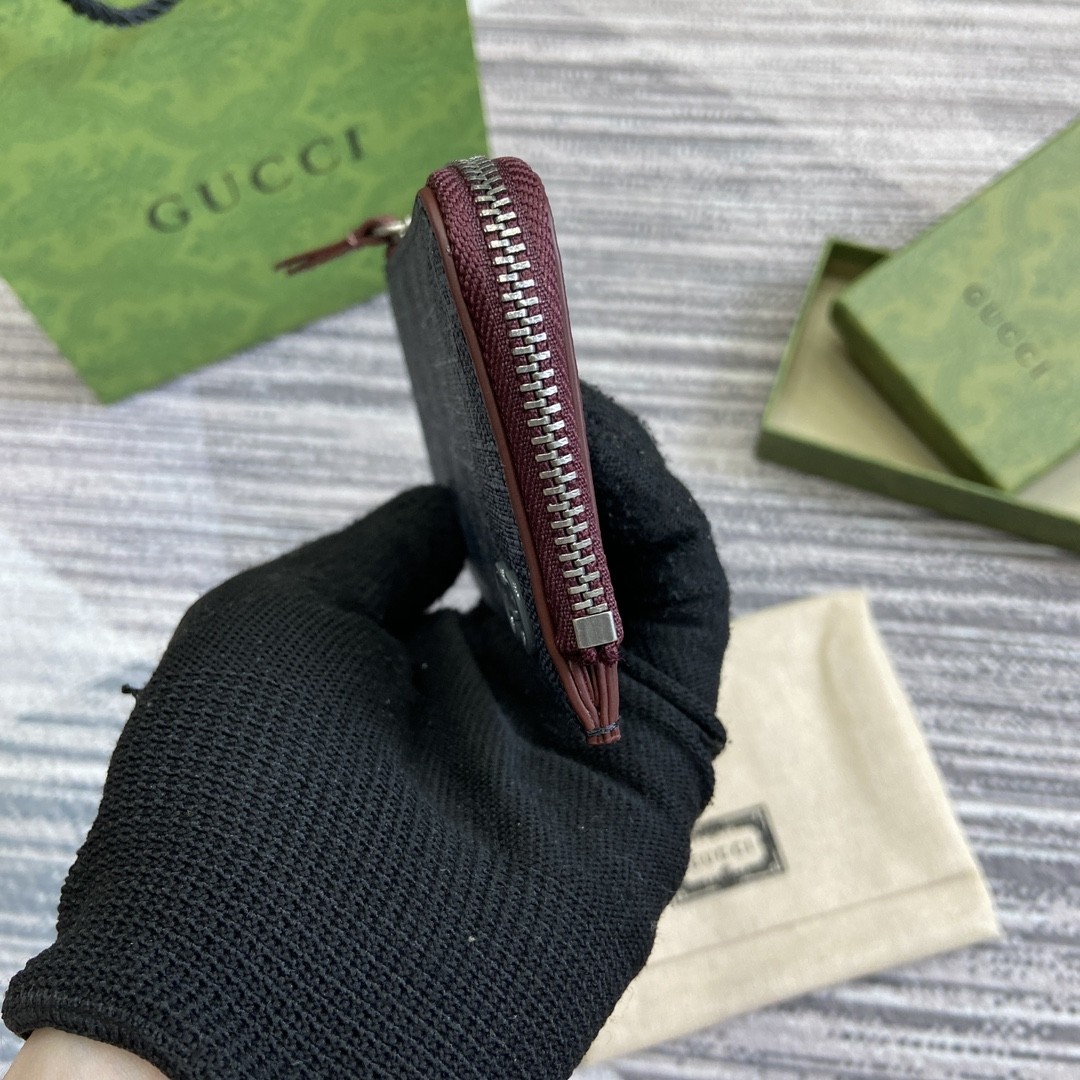 [CUCCI-구찌] 구찌 스네이크 카드지갑  블랙 795233