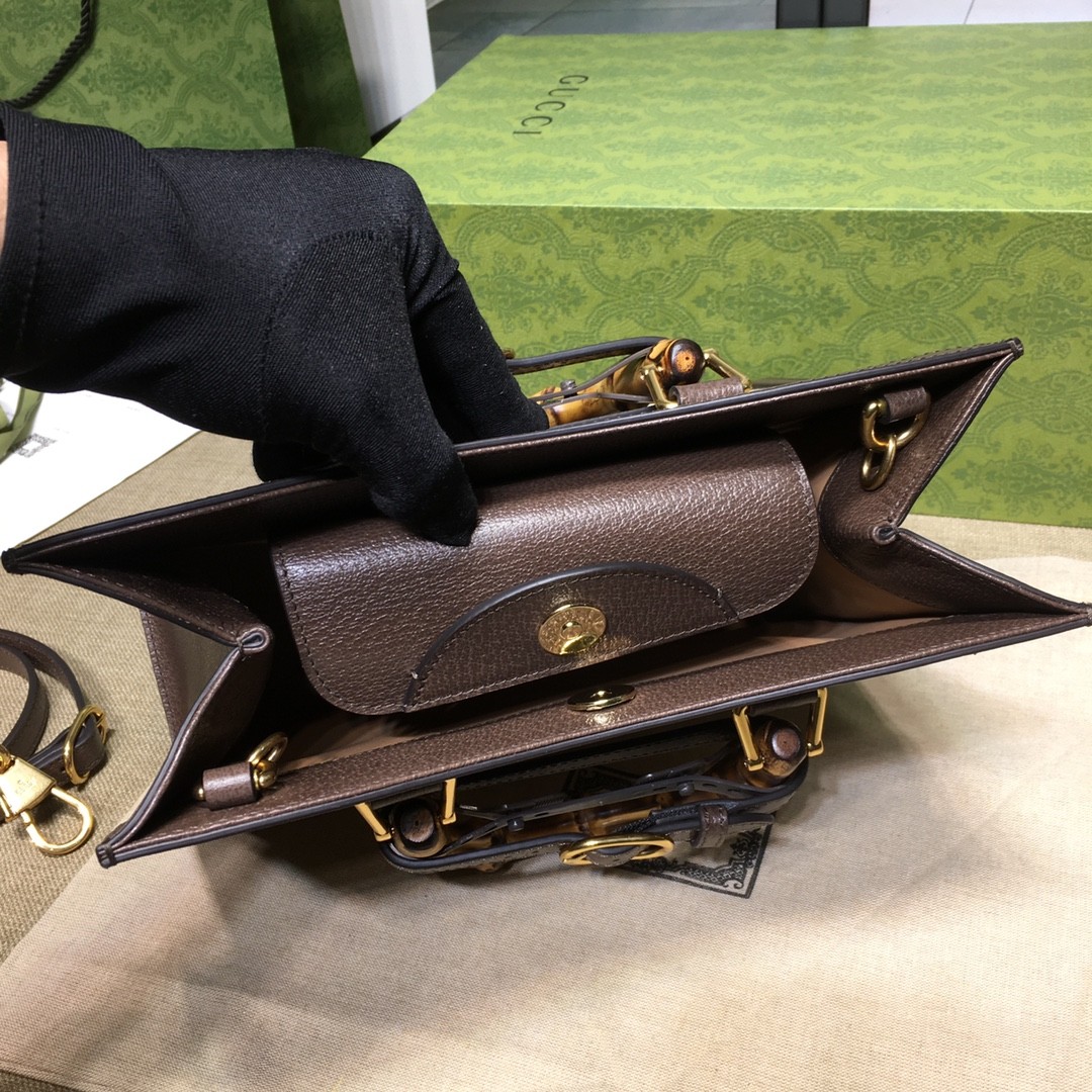 [GUCCI-구찌] 구찌 다이애나 스몰 토트백