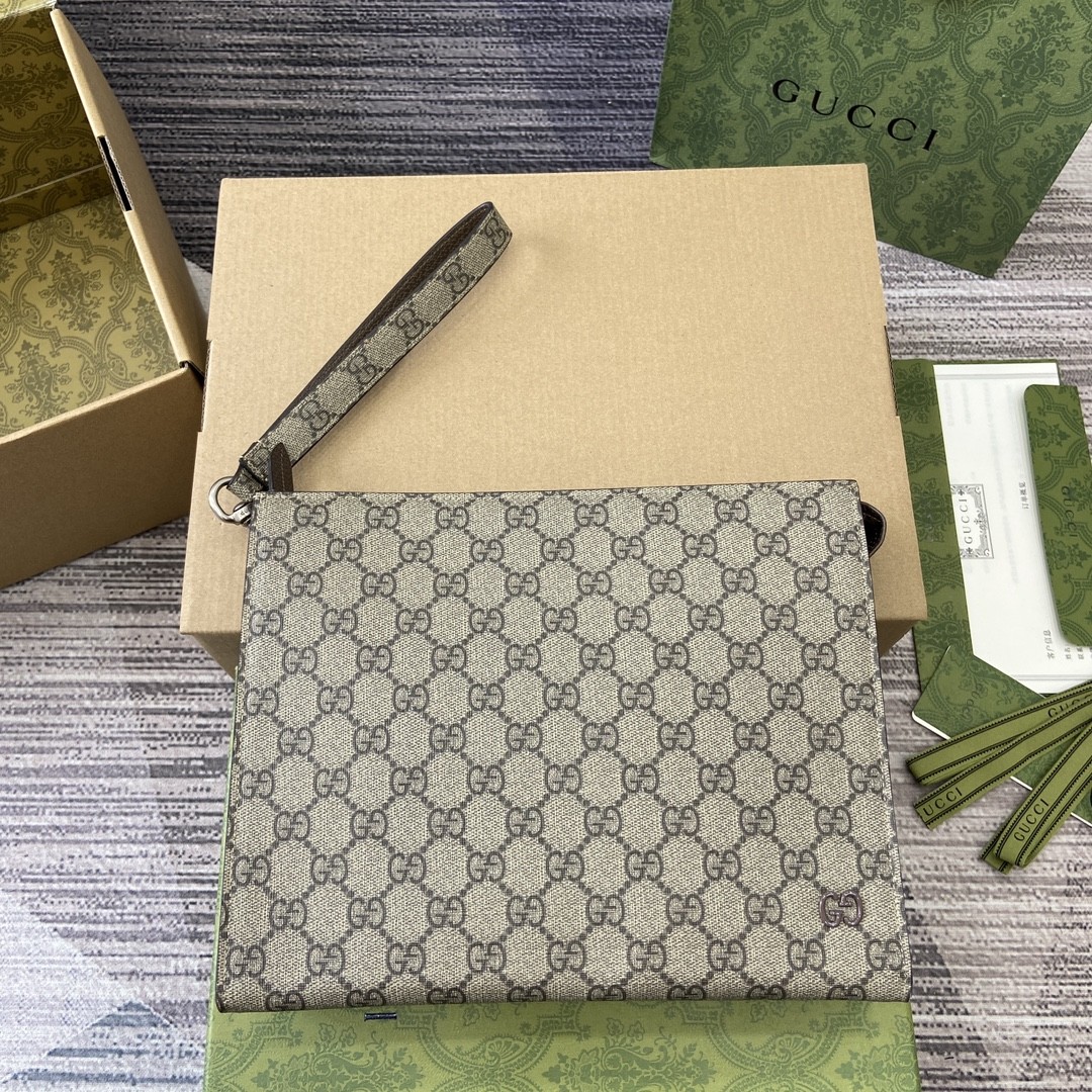 [CUCCI-구찌] 구찌 GG 디테일 파우치