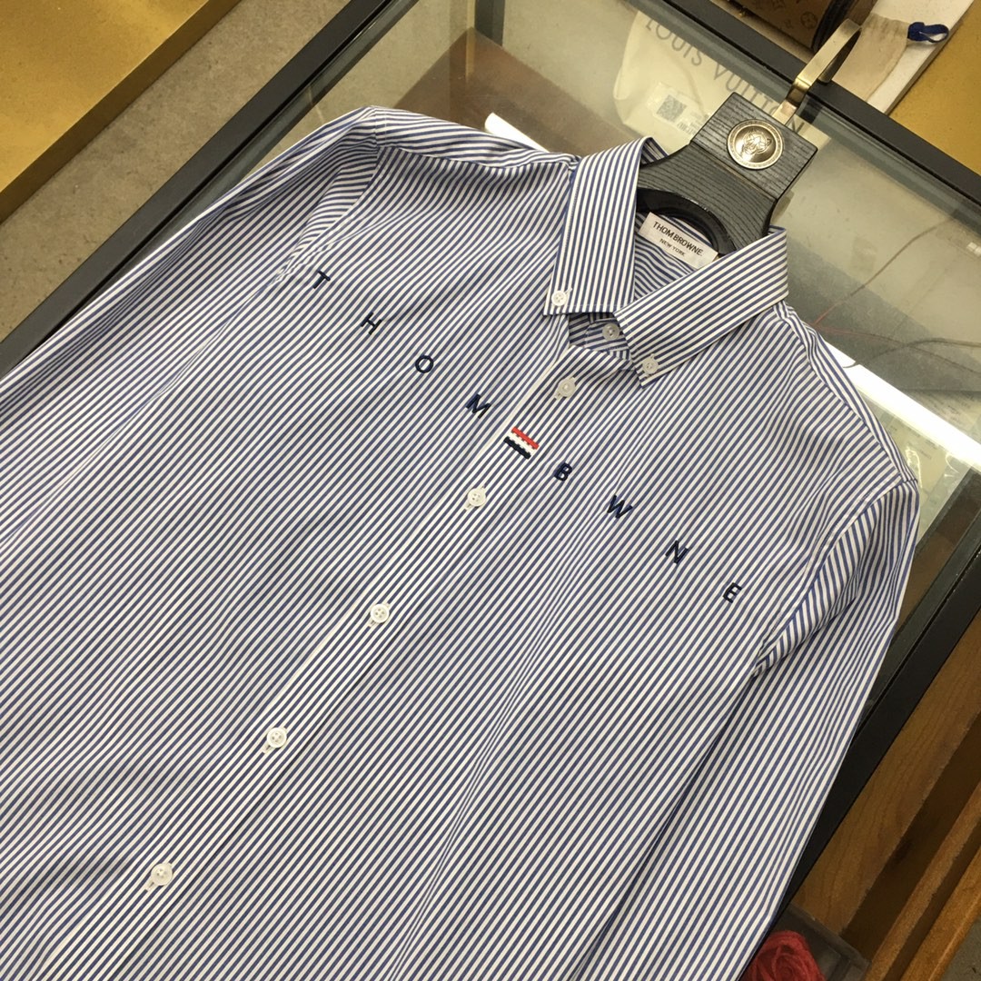 [TOM BROWNE -톰브라운 ] 톰브라운 스트라이프 셔츠