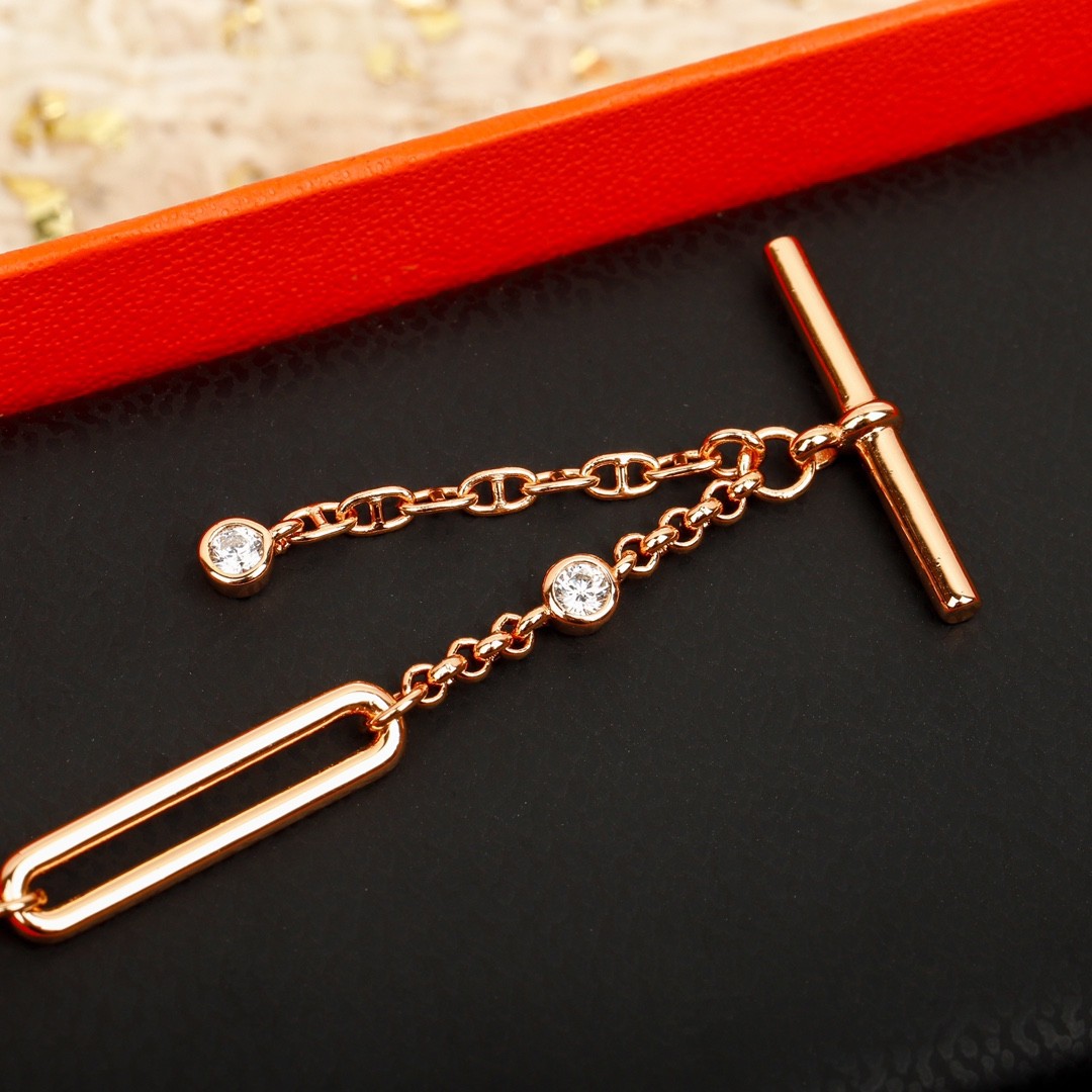 [HERMES-에르메스] 에르메스 샹달 골드 팔찌