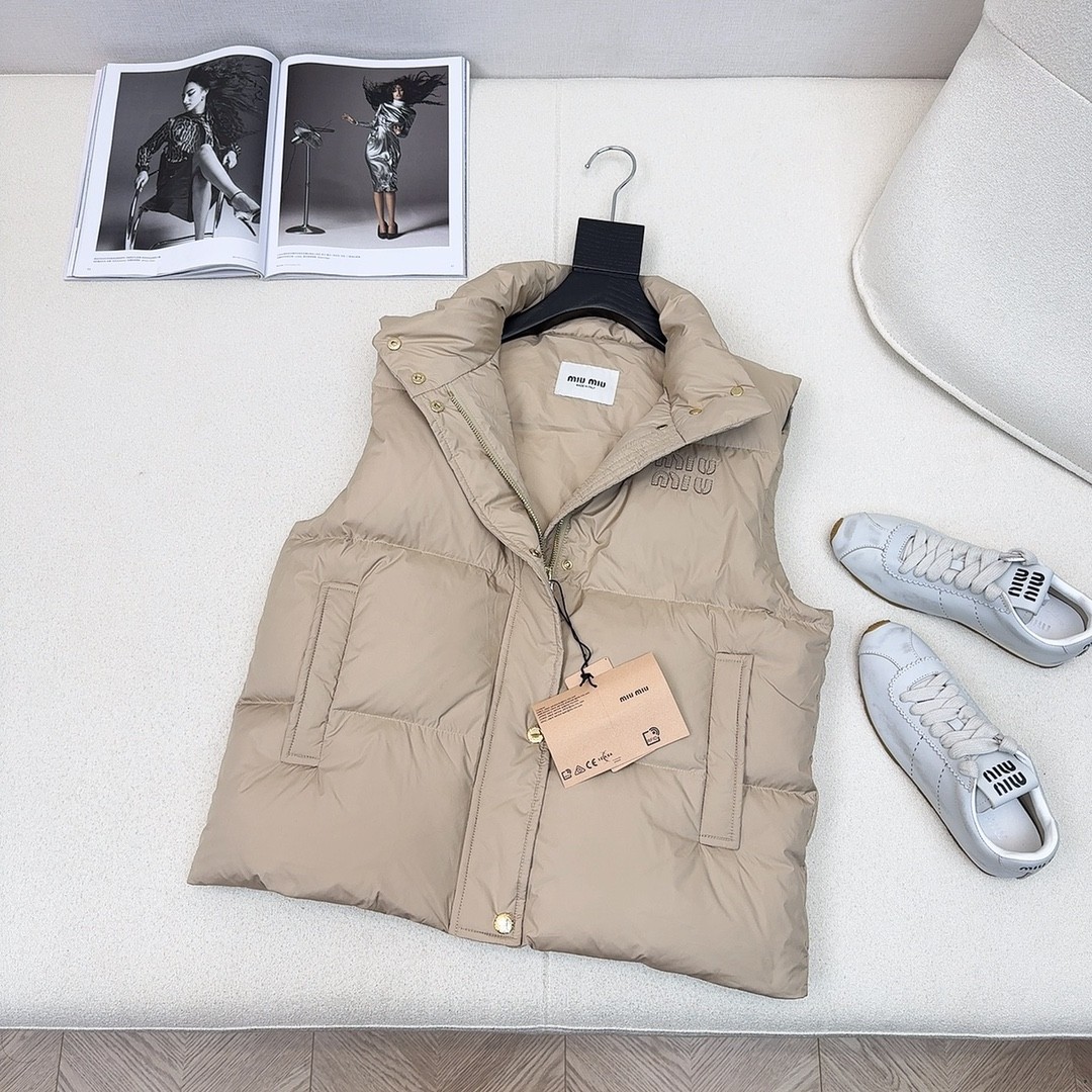[MIU MIU-미우미우] 미우미우 패딩 조끼