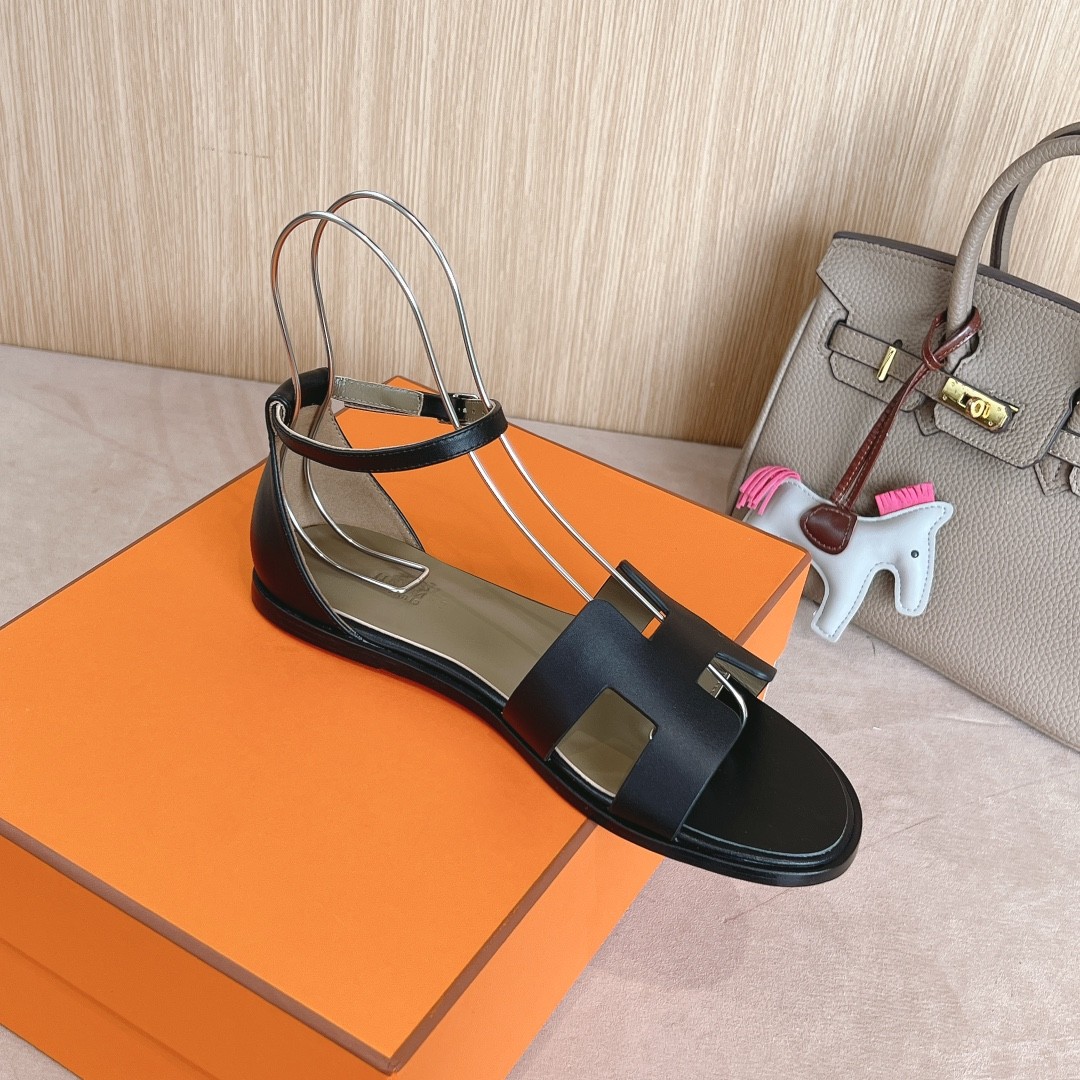 [HERMES-에르메스]  에르메스  산토리니 샌들
