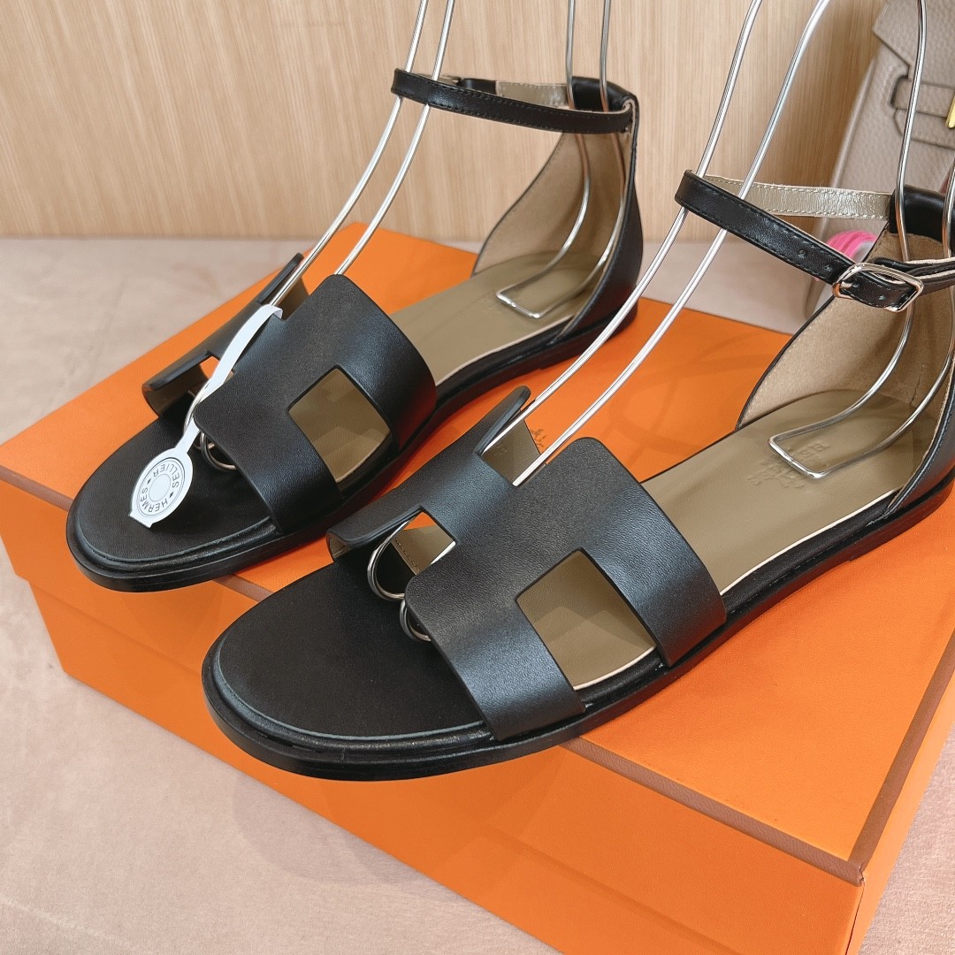 [HERMES-에르메스]  에르메스  산토리니 샌들