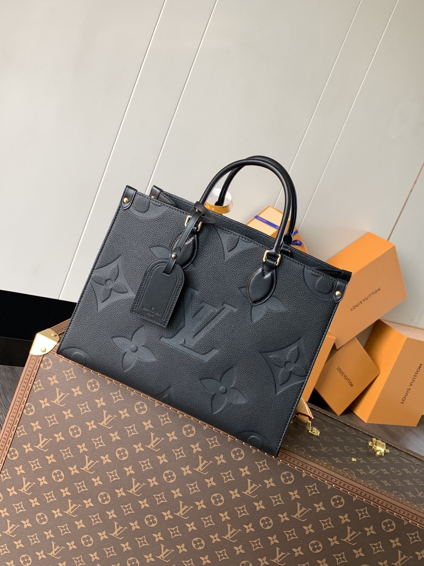 [LOUIS VUITTON-루이비통] 루이비통 온더고  토트백  M45595