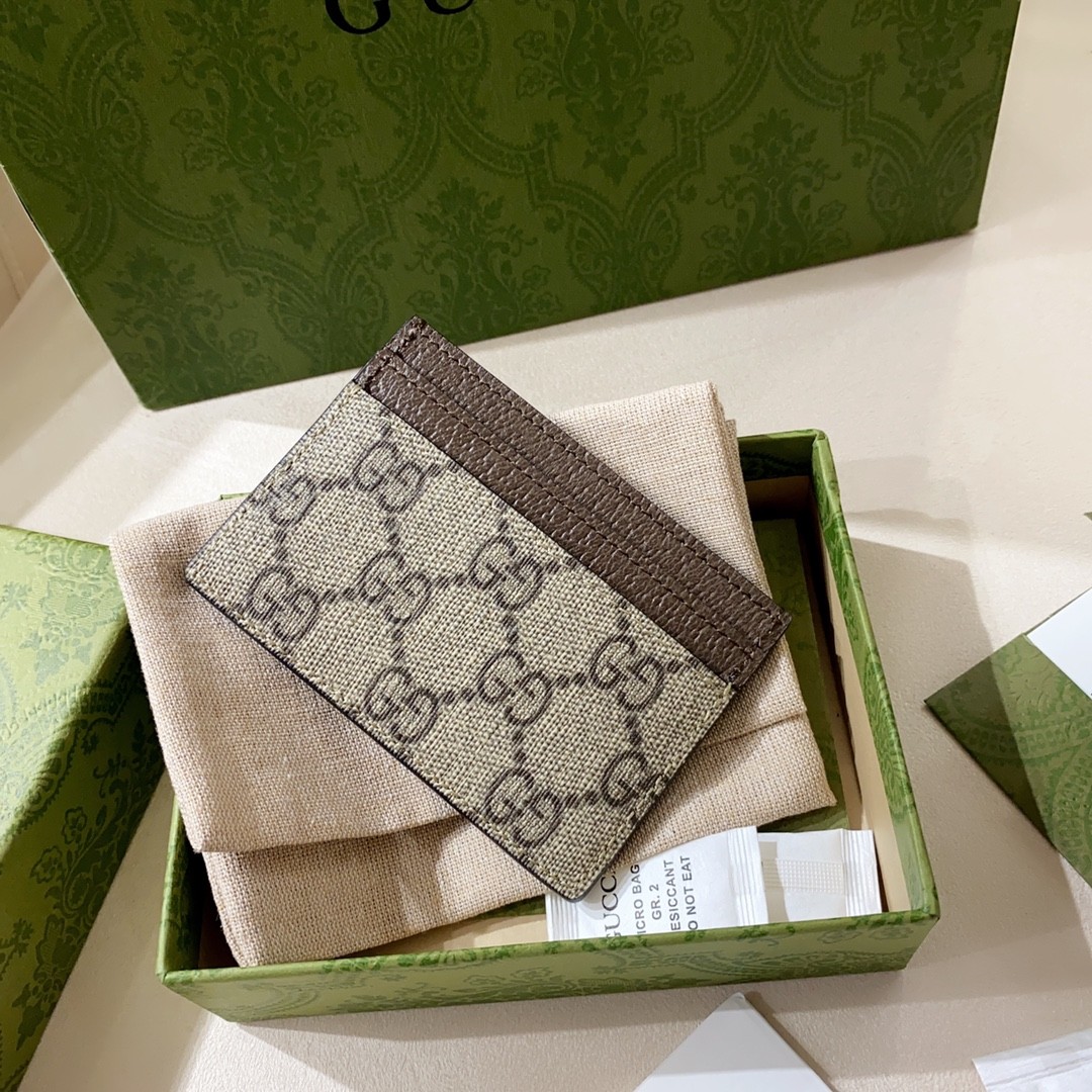 [GUCCI-구찌] 구찌 카드지갑 오피디아 GG 카드케이스