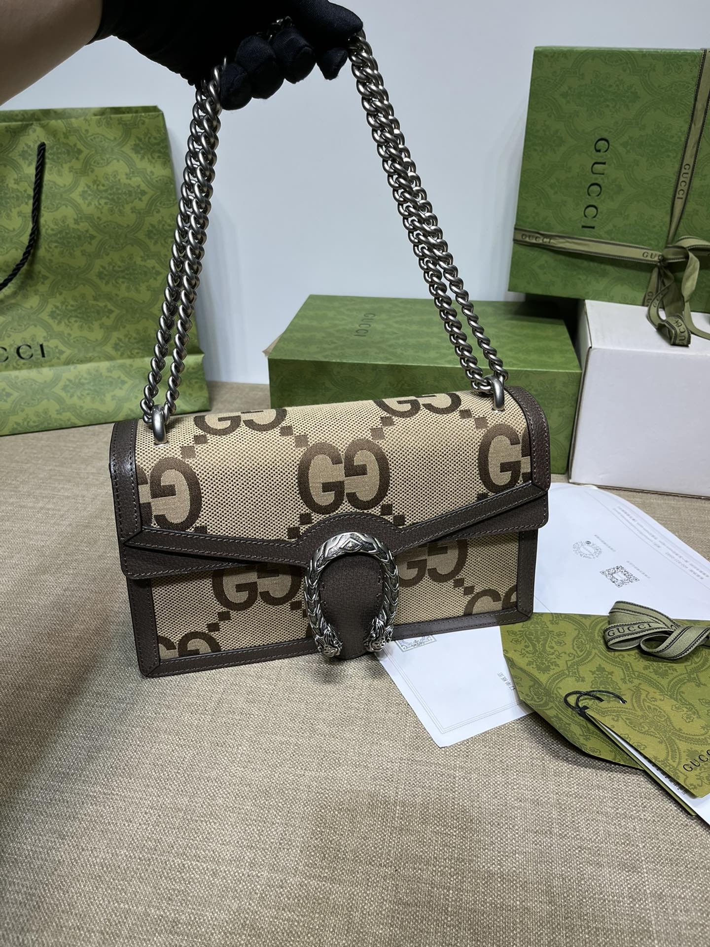 구찌 디오니소스 스몰 숄더백