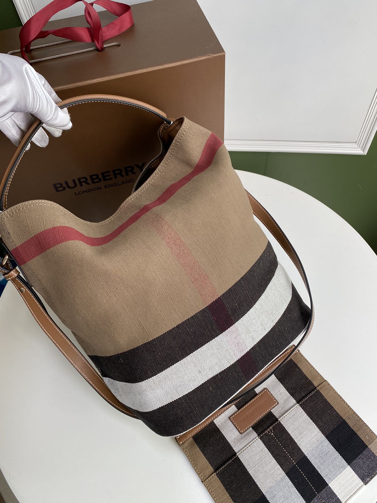 버버리 애쉬비 호보백