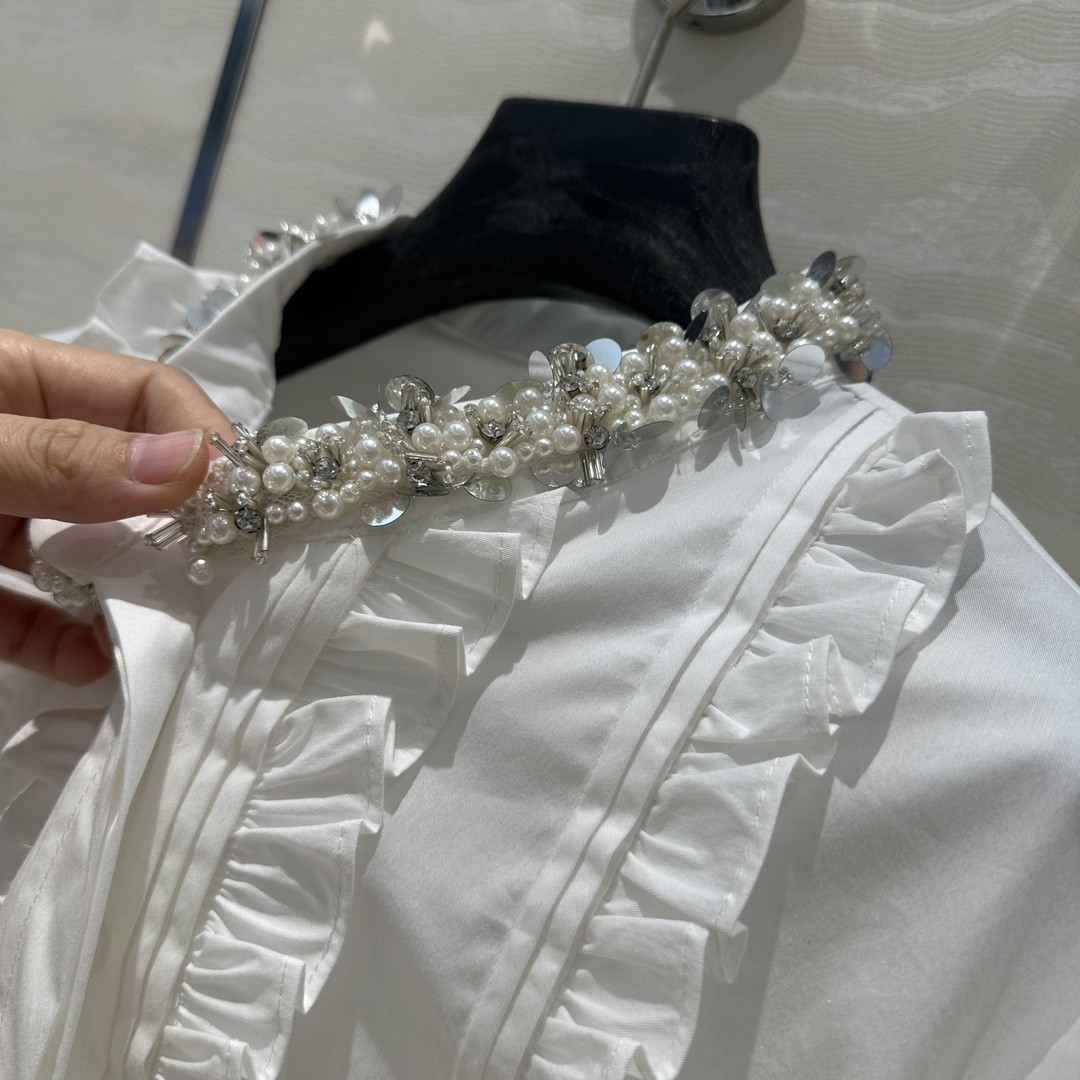 [MIU MIU-미우미우] 미우미우 블라우스 셔츠