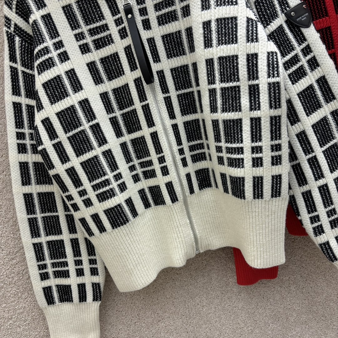 [LOUIS VUITTON-루이비통] 루이비통 니트 집업 자켓