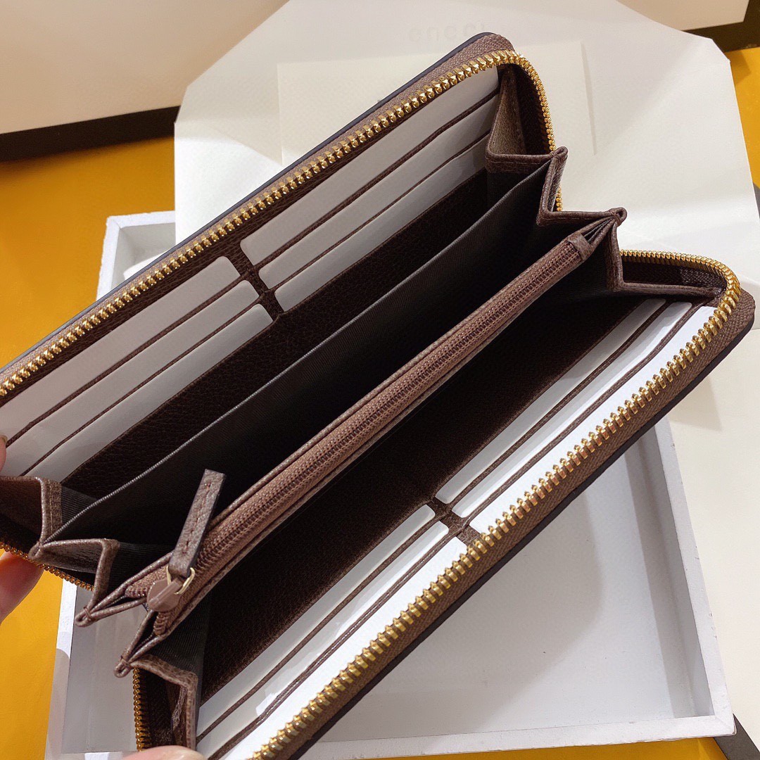 [GUCCI-구찌] 구찌 오피디아 지퍼 달린 장지갑