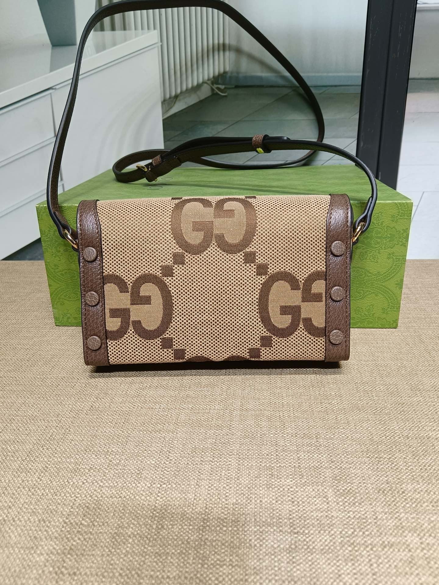 [CUCCI-구찌] 구찌 홀스빗 1955 미니백 크로스백