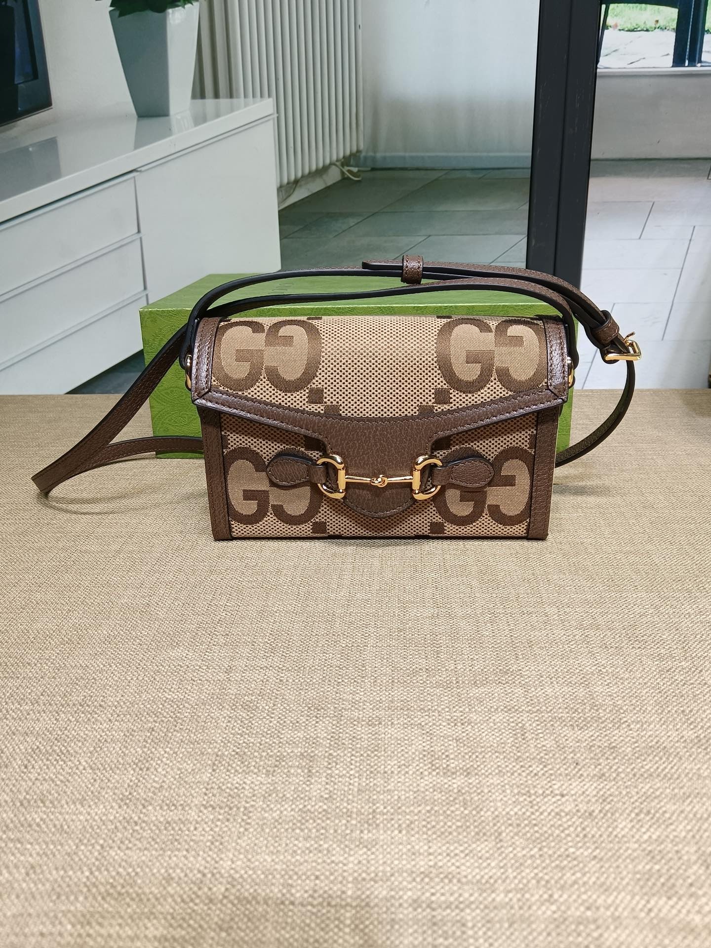 [CUCCI-구찌] 구찌 홀스빗 1955 미니백 크로스백