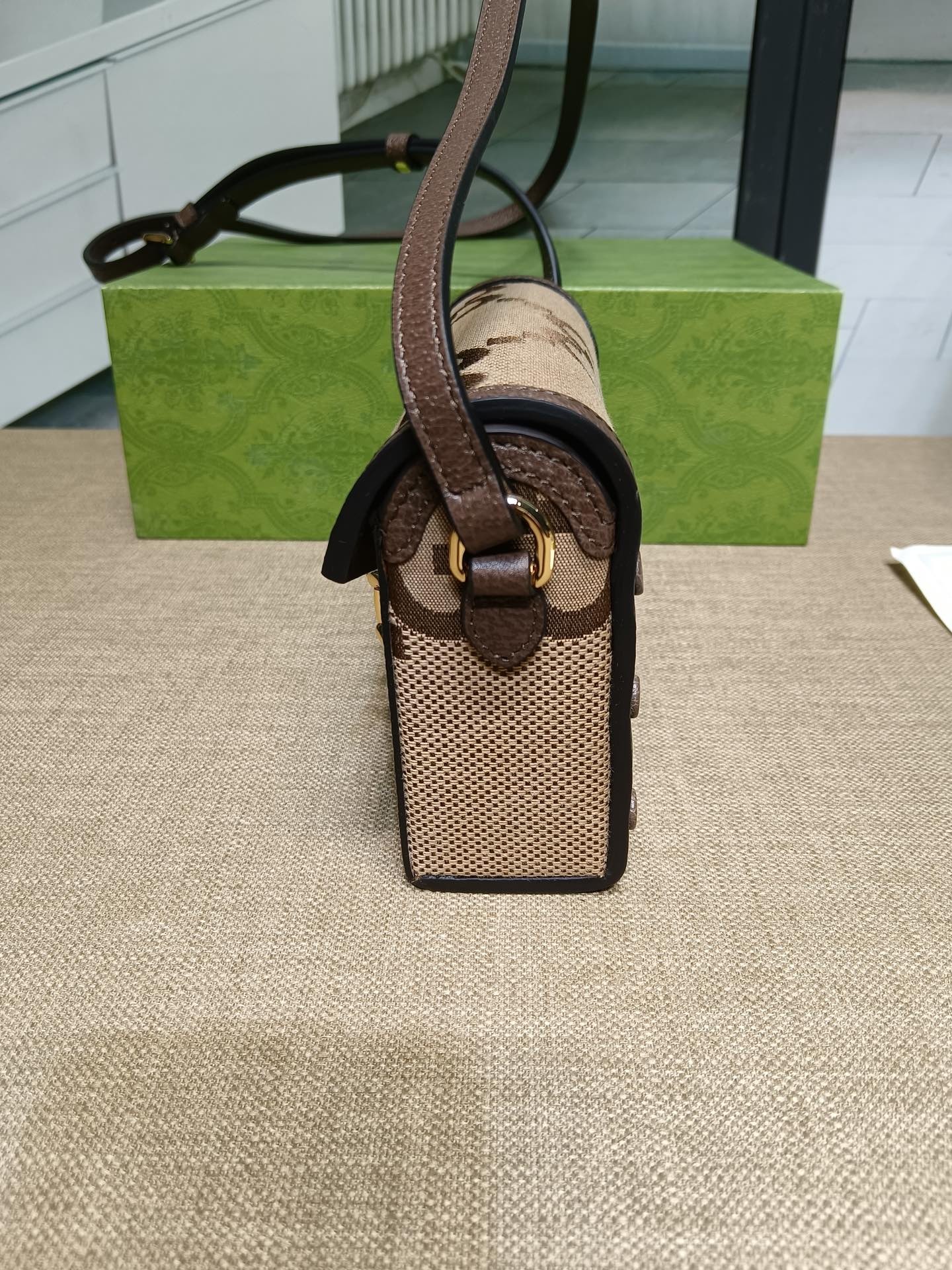 [CUCCI-구찌] 구찌 홀스빗 1955 미니백 크로스백