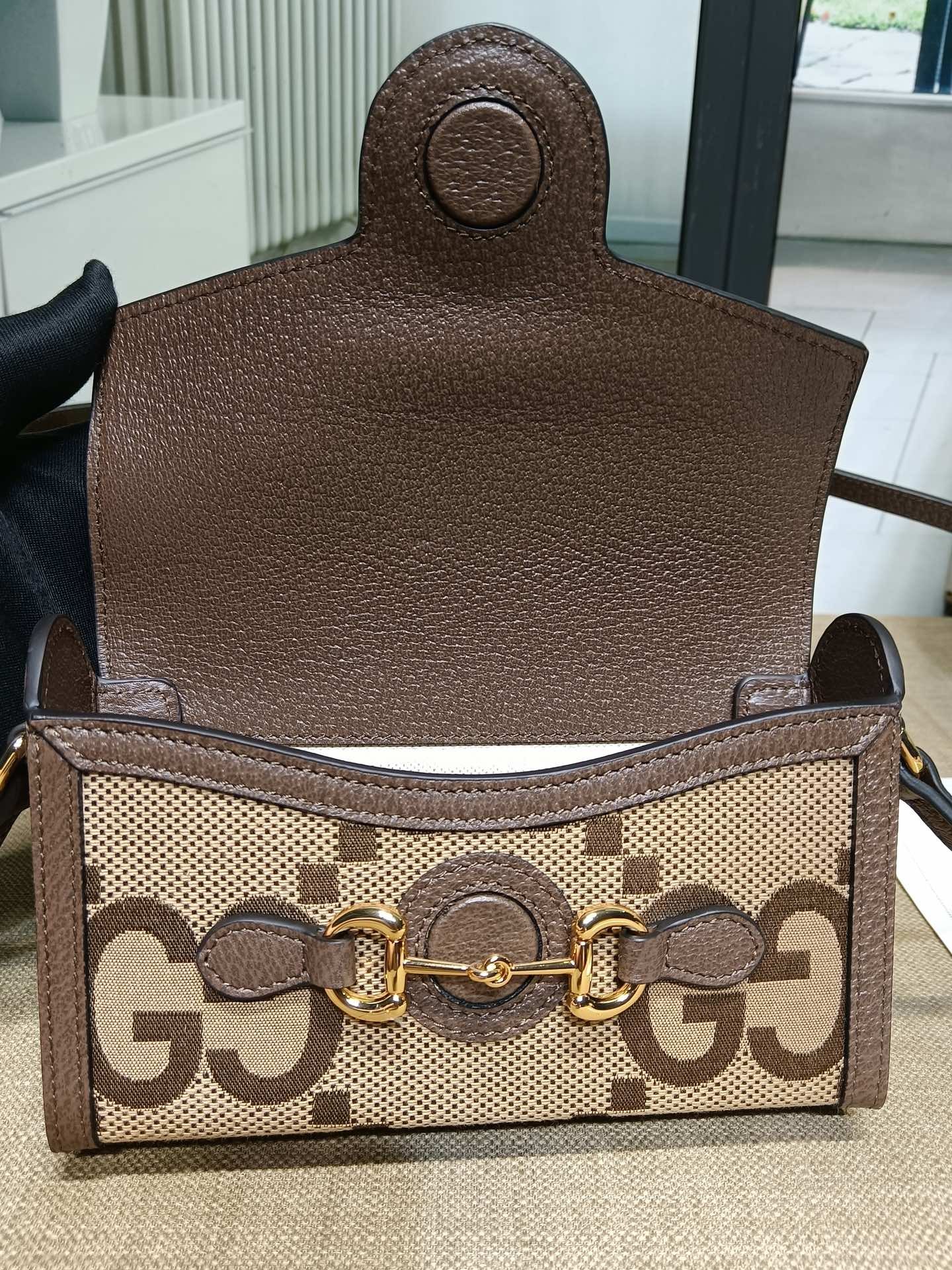 [CUCCI-구찌] 구찌 홀스빗 1955 미니백 크로스백