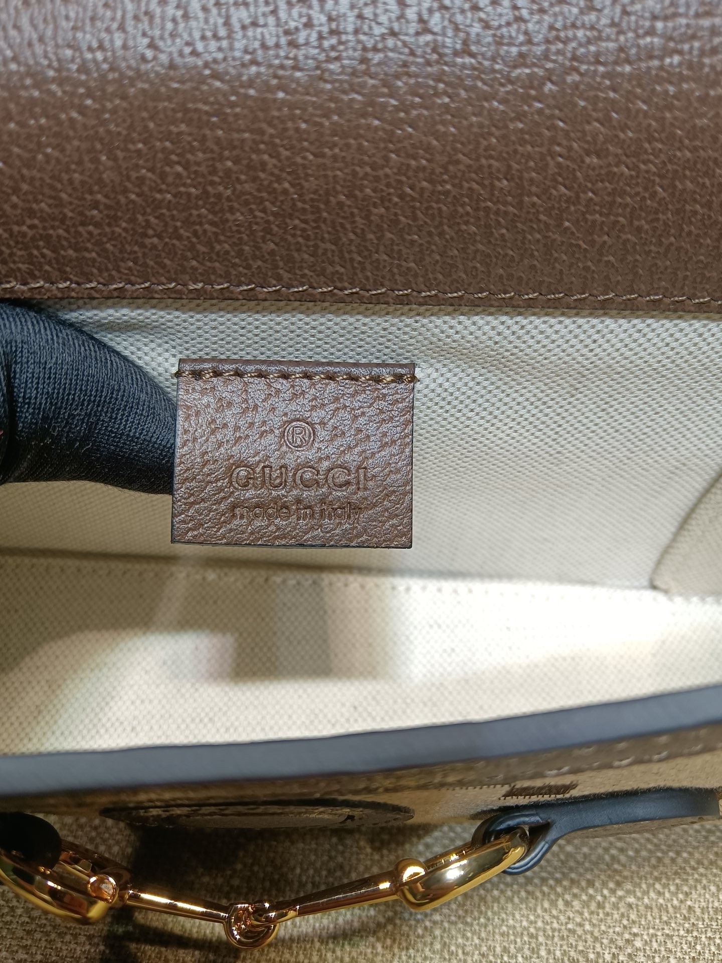 [CUCCI-구찌] 구찌 홀스빗 1955 미니백 크로스백