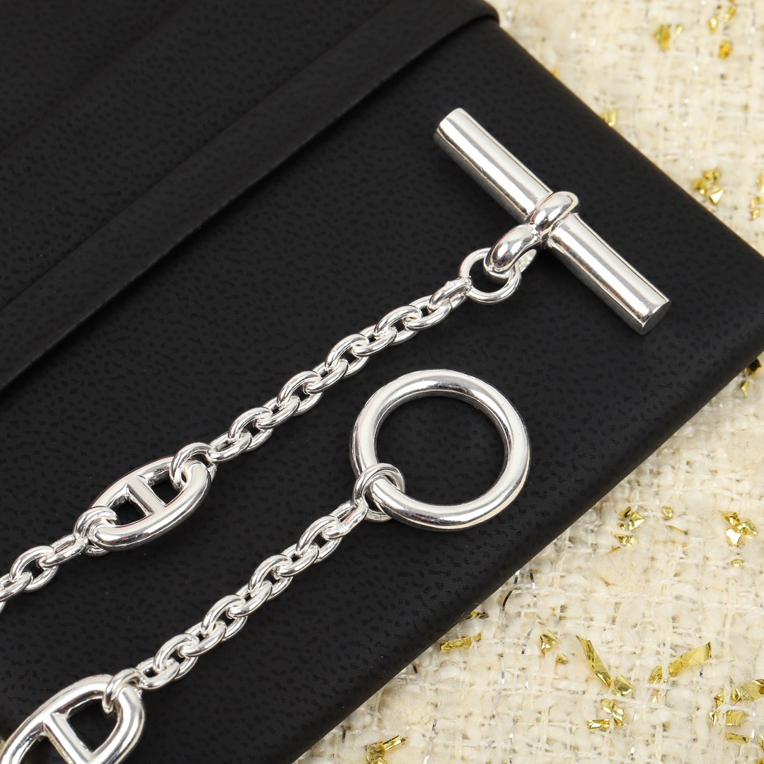 [HERMES-에르메스] 에르메스  파랑돌 체인 팔찌