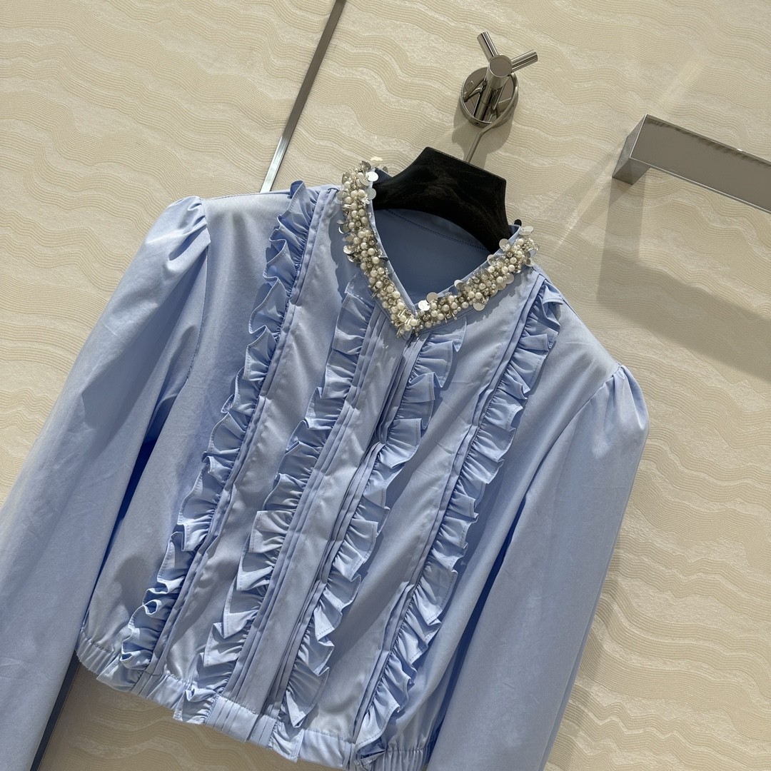 [MIU MIU-미우미우] 미우미우 블라우스 셔츠