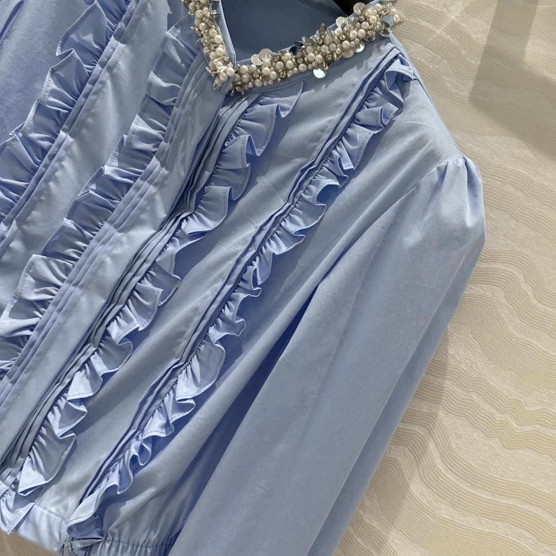 [MIU MIU-미우미우] 미우미우 블라우스 셔츠