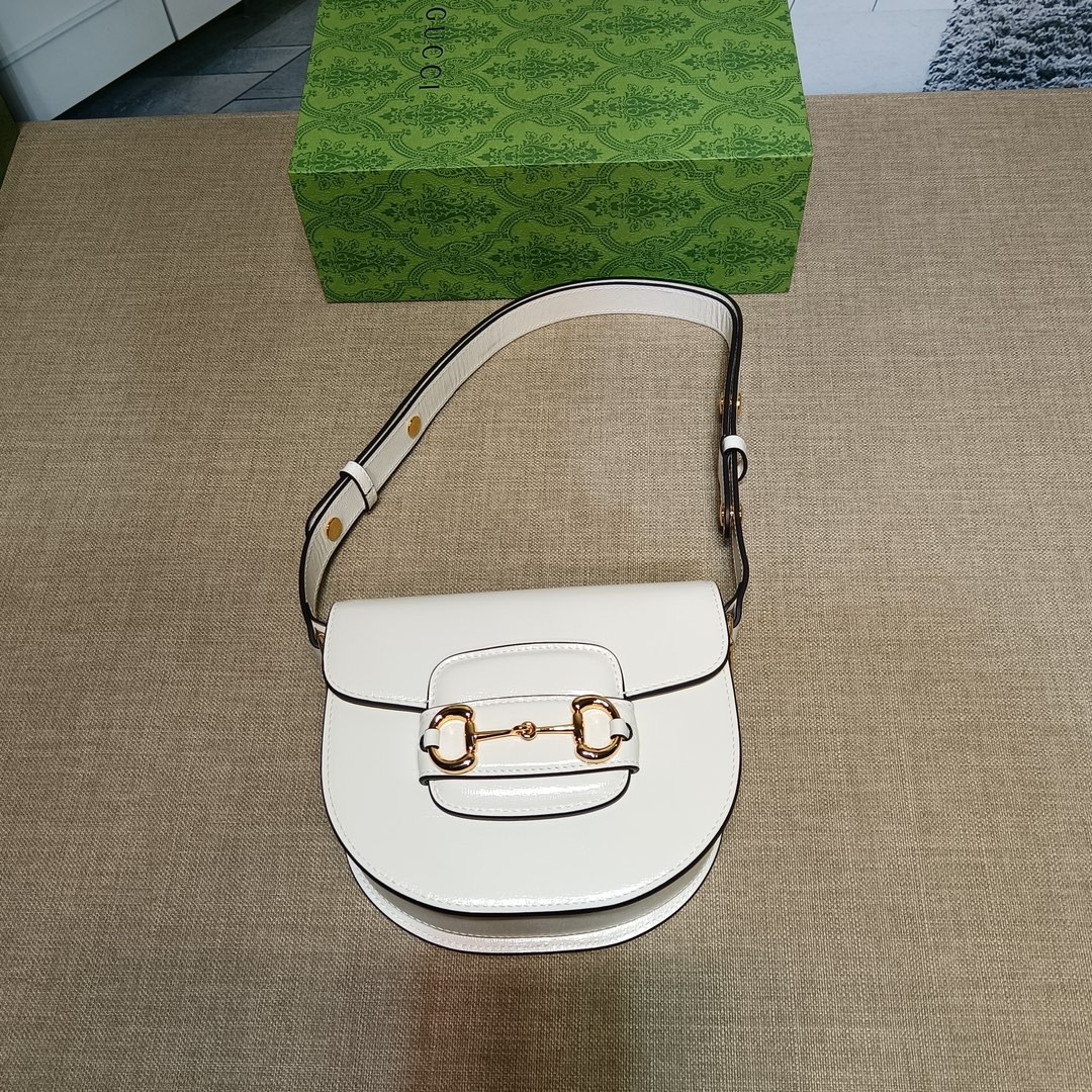 구찌 홀스빗 1955 라운드 미니백