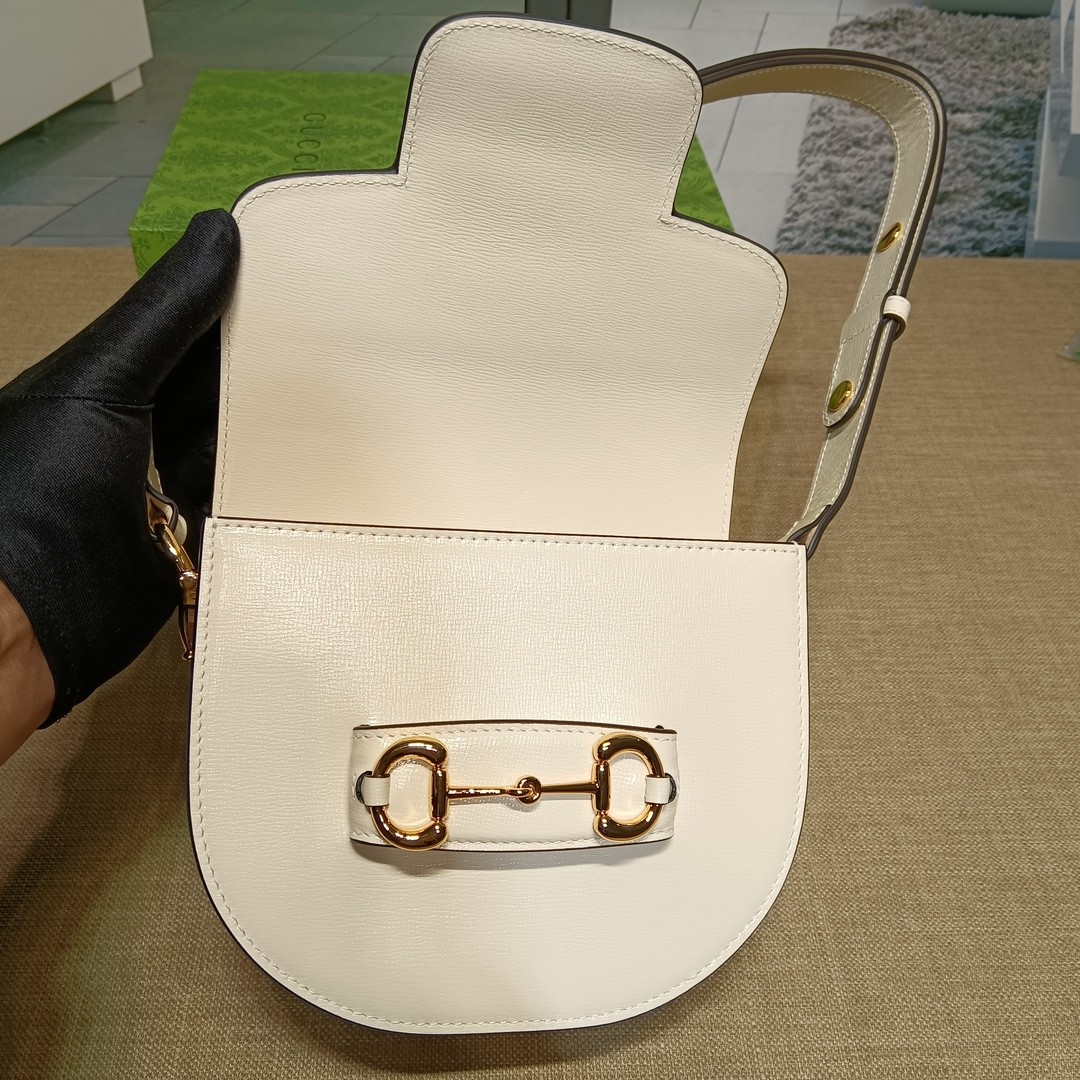 구찌 홀스빗 1955 라운드 미니백