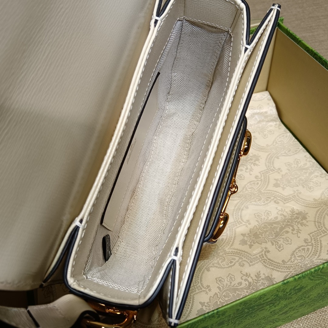 구찌 홀스빗 1955 라운드 미니백