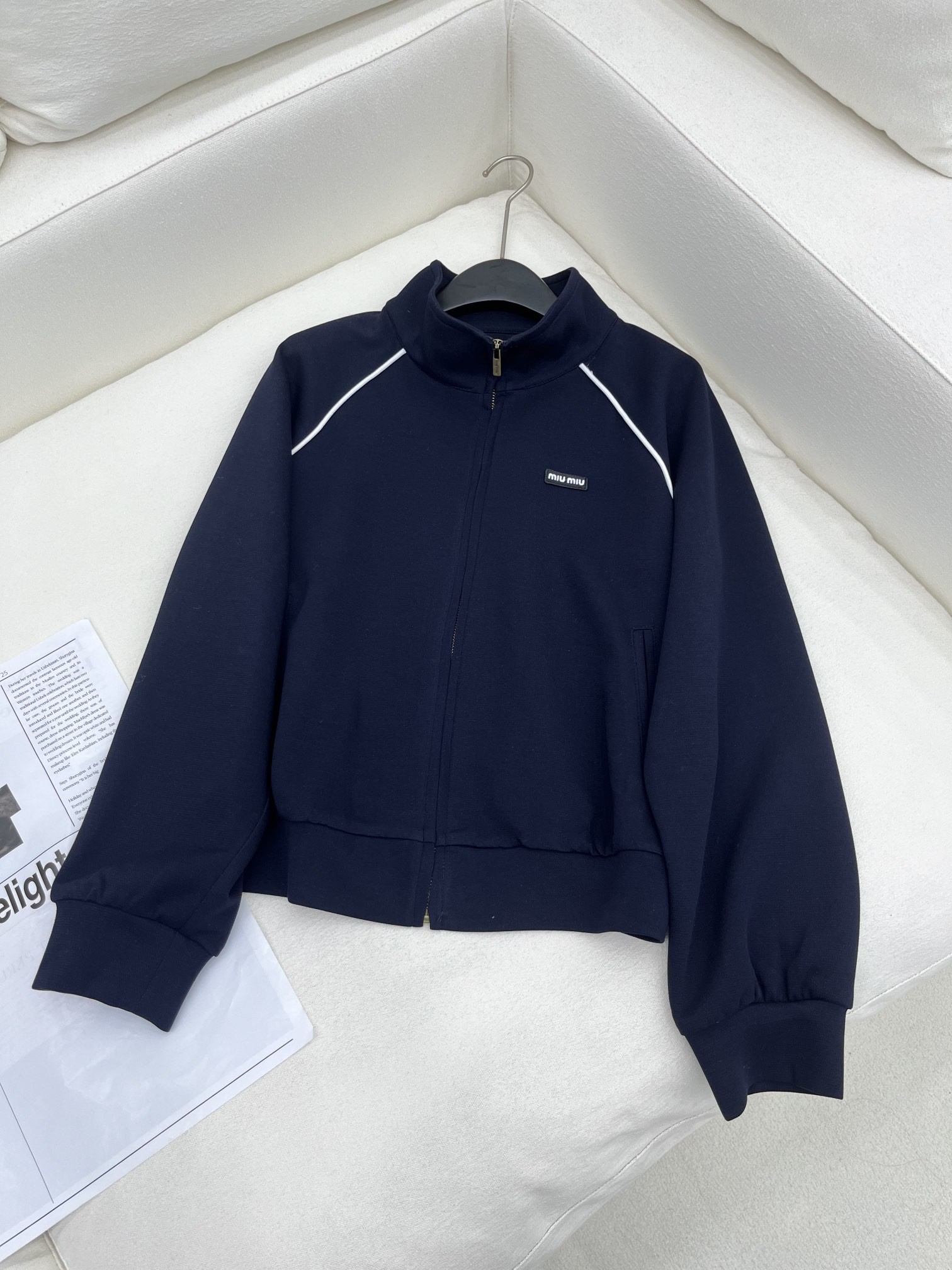 [MIU MIU-미우미우] 미우미우 캐주얼 후드집업 세트